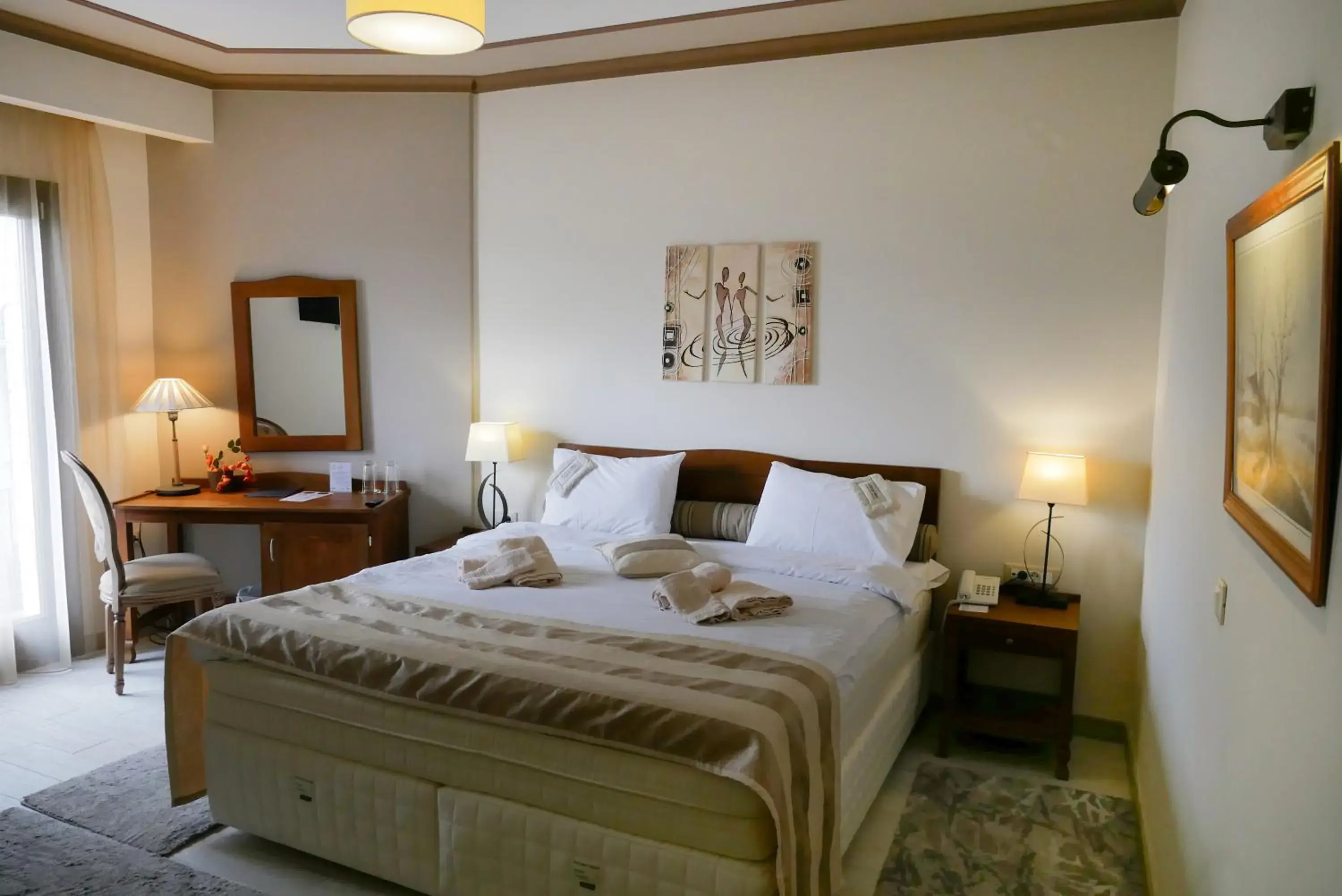 Bedroom, Bed in Hotel Rodovoli