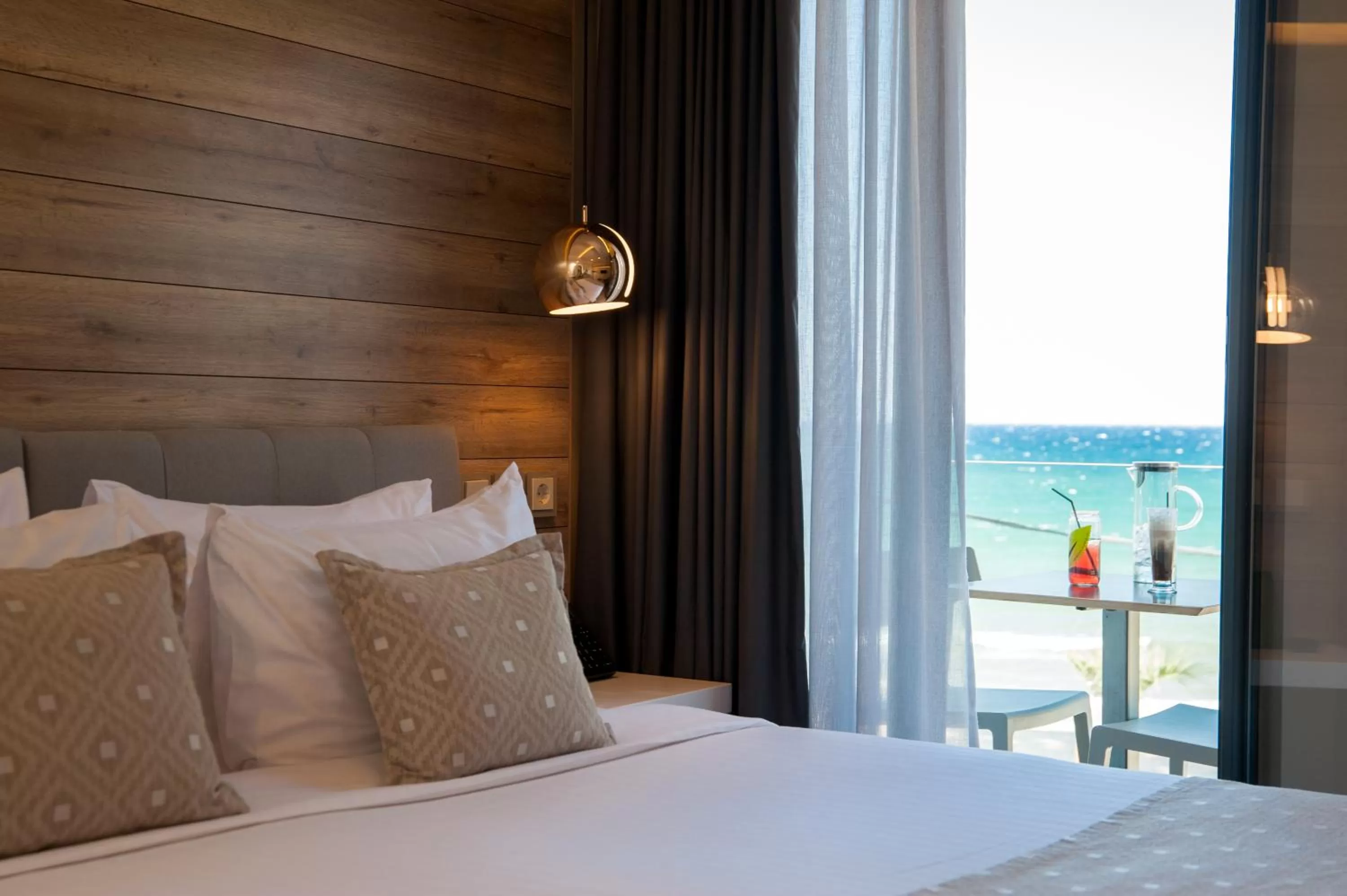 Balcony/Terrace in Seasabelle Hotel near Athens Airport