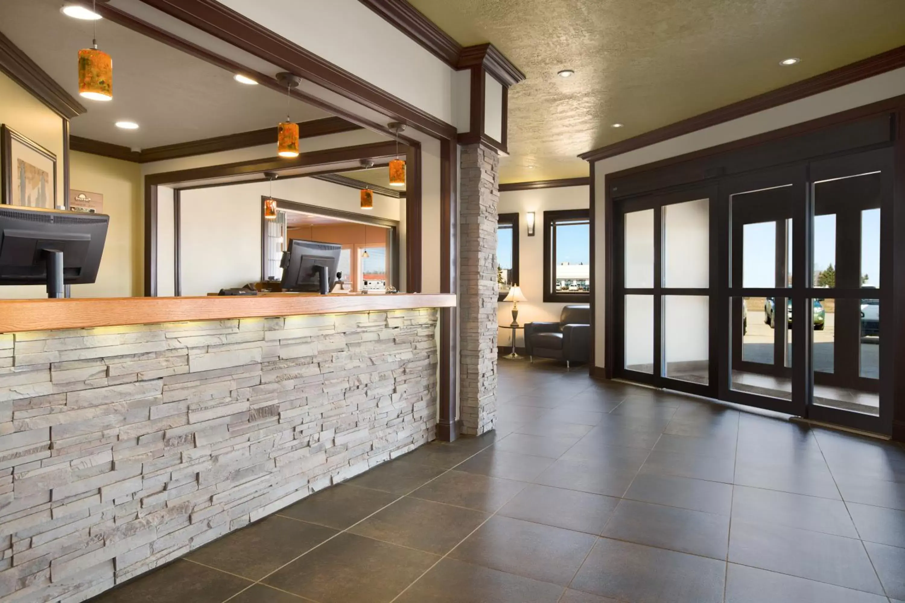 Lobby or reception in Days Inn by Wyndham High Level Lobby or reception in Days Inn by Wyndham High Level