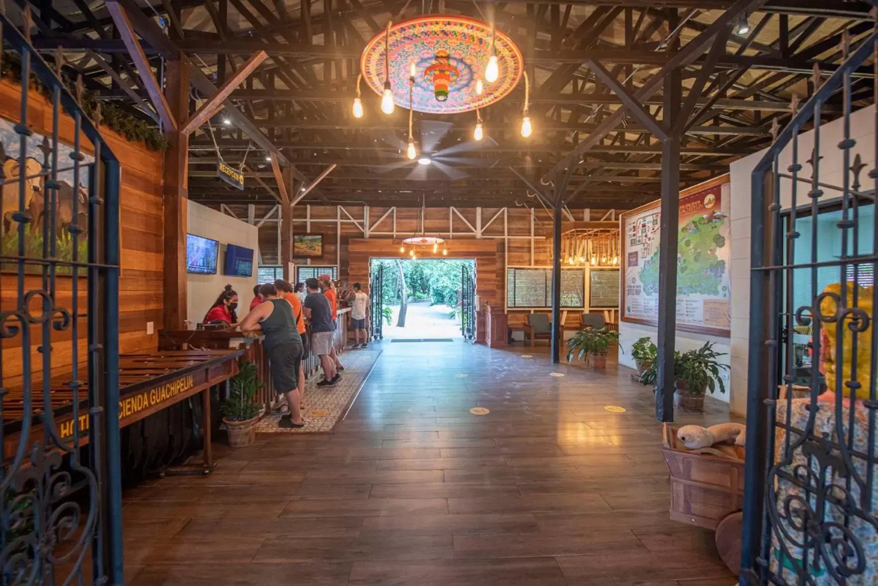 Lobby or reception in Hacienda Guachipelin Volcano Ranch Hotel & Hot Springs