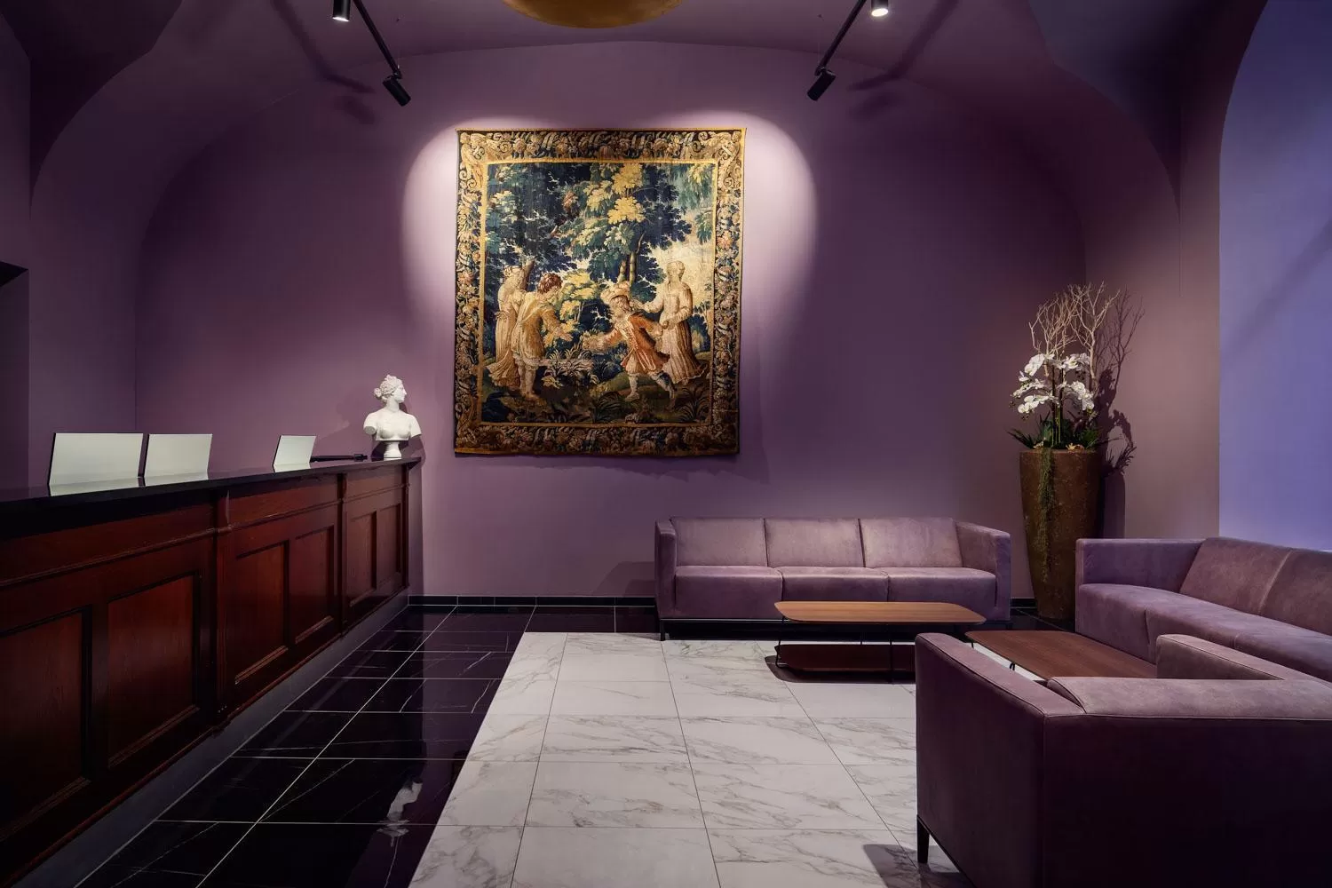 Lobby or reception in Michelangelo Grand Hotel