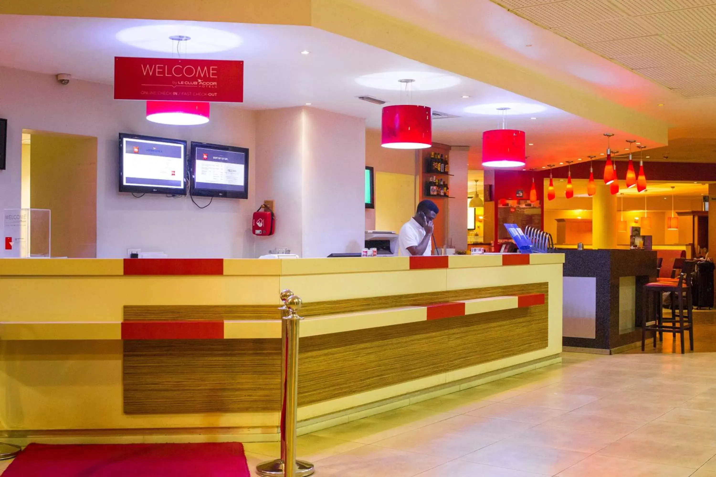 Lobby or reception in Ibis Lagos Airport