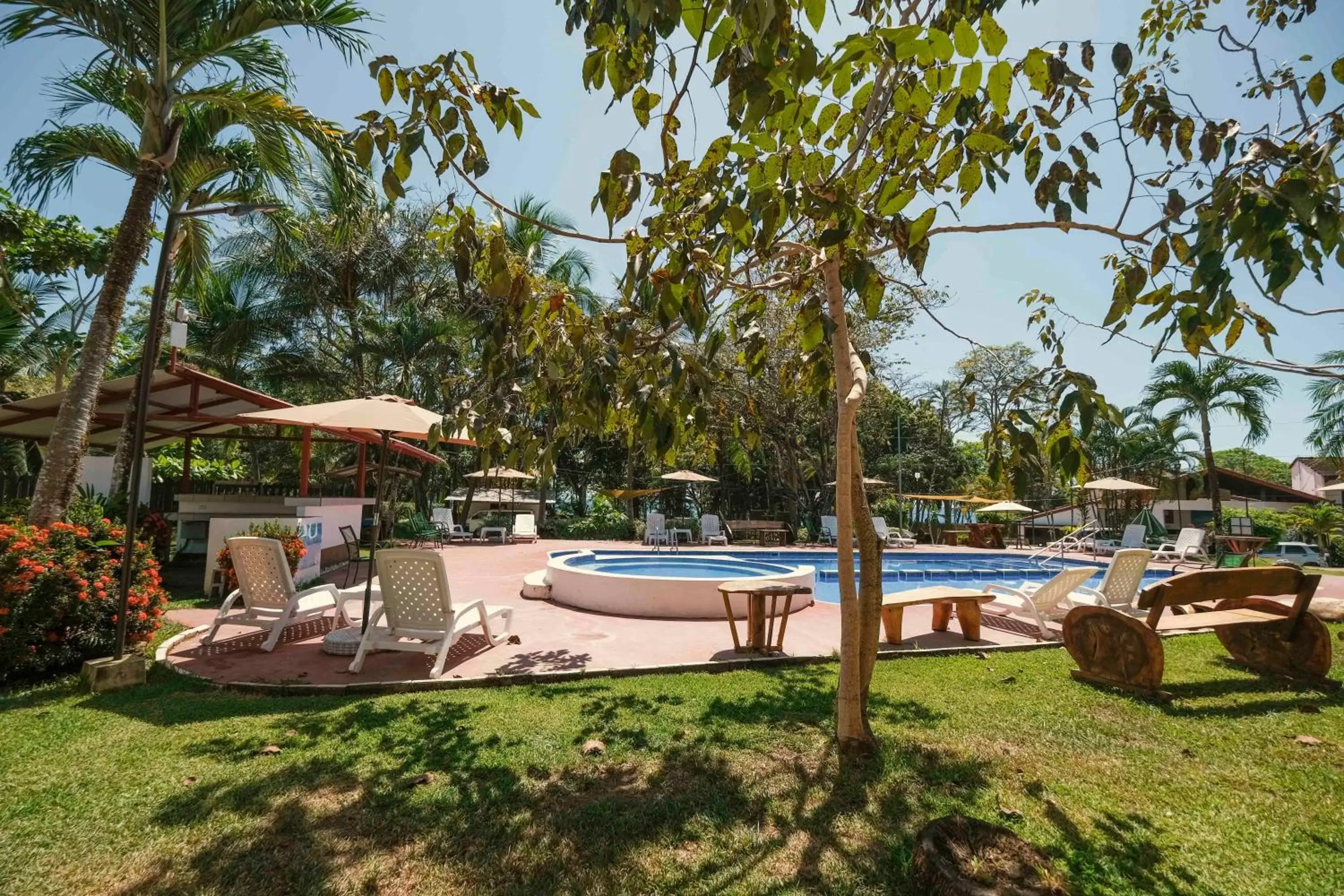 Garden view, Swimming Pool in Hotel Terraza del Pacifico