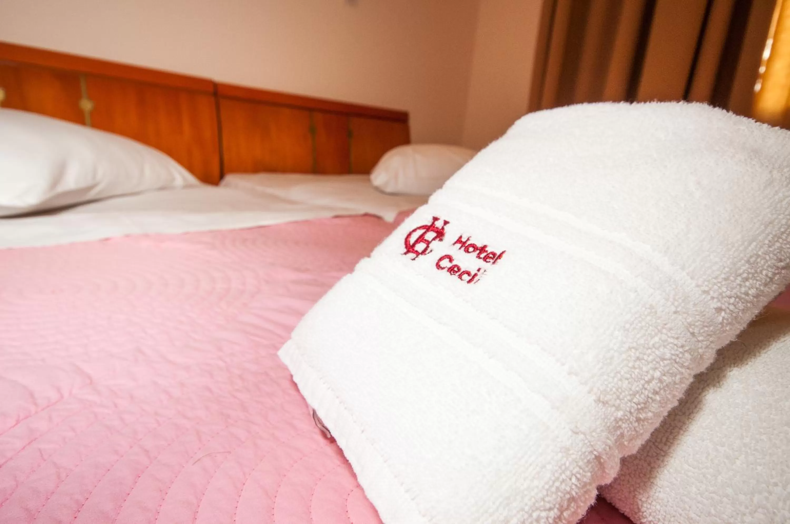 Property logo or sign, Bed in Cecil Hotel