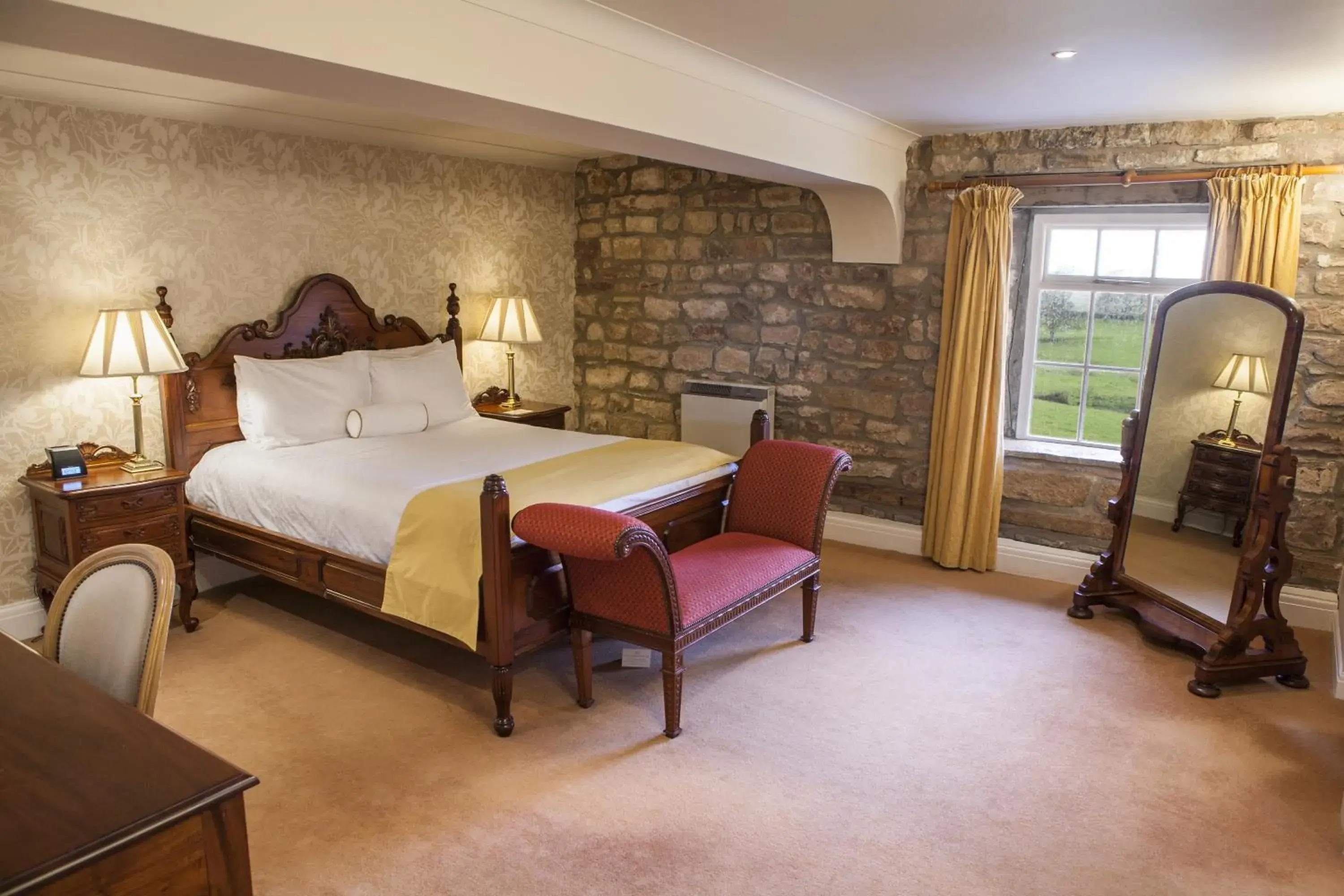 Bedroom, Bed in Thurnham Hall Resort