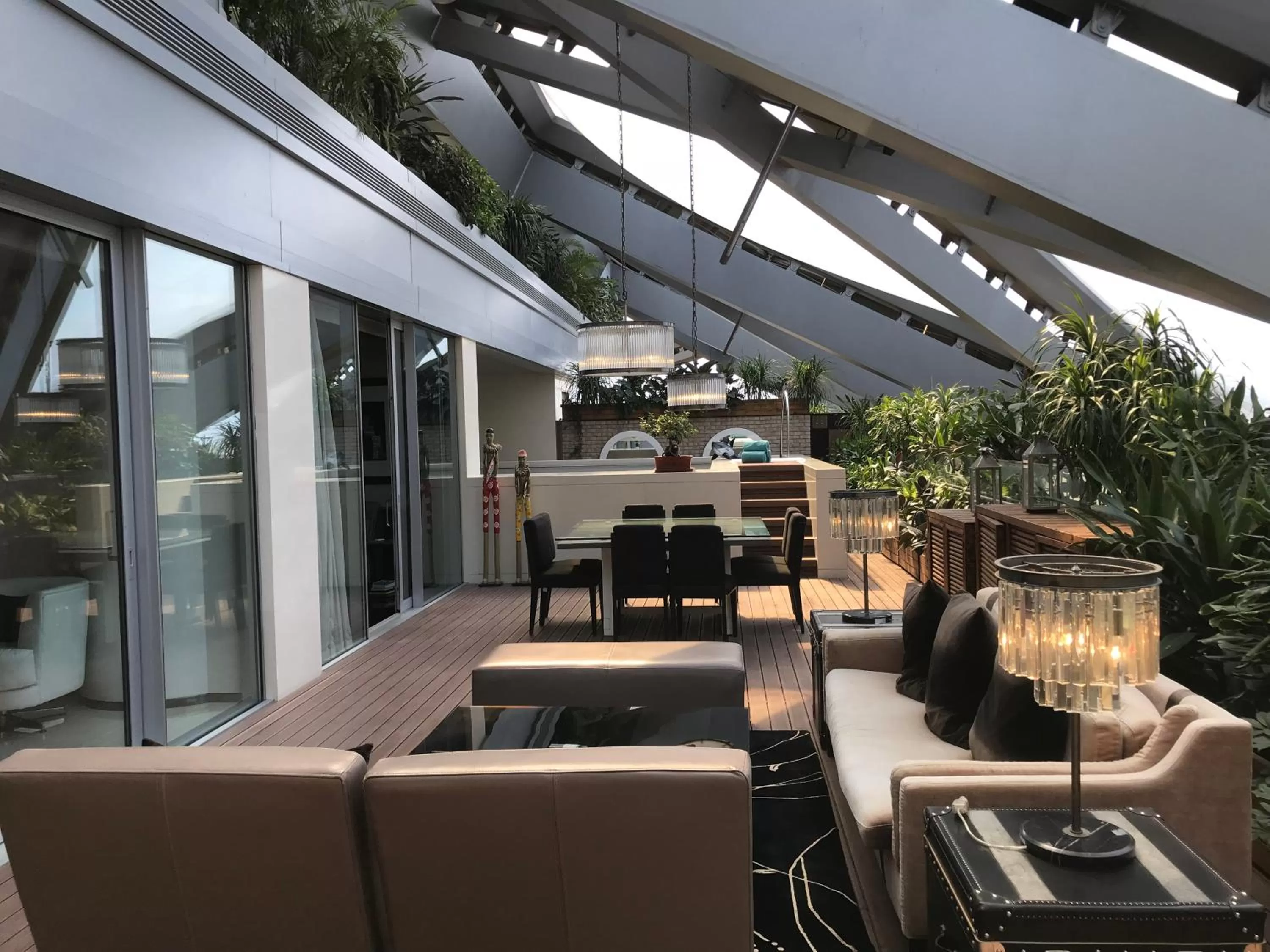 Seating area in Hotel Éclat Beijing