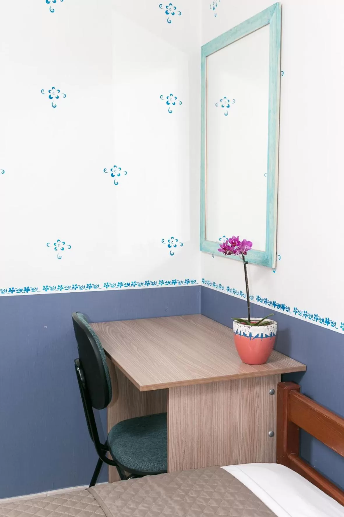 Bedroom in Hotel Residenza - 400m do inicio da Av Paulista e Metrô Paraiso