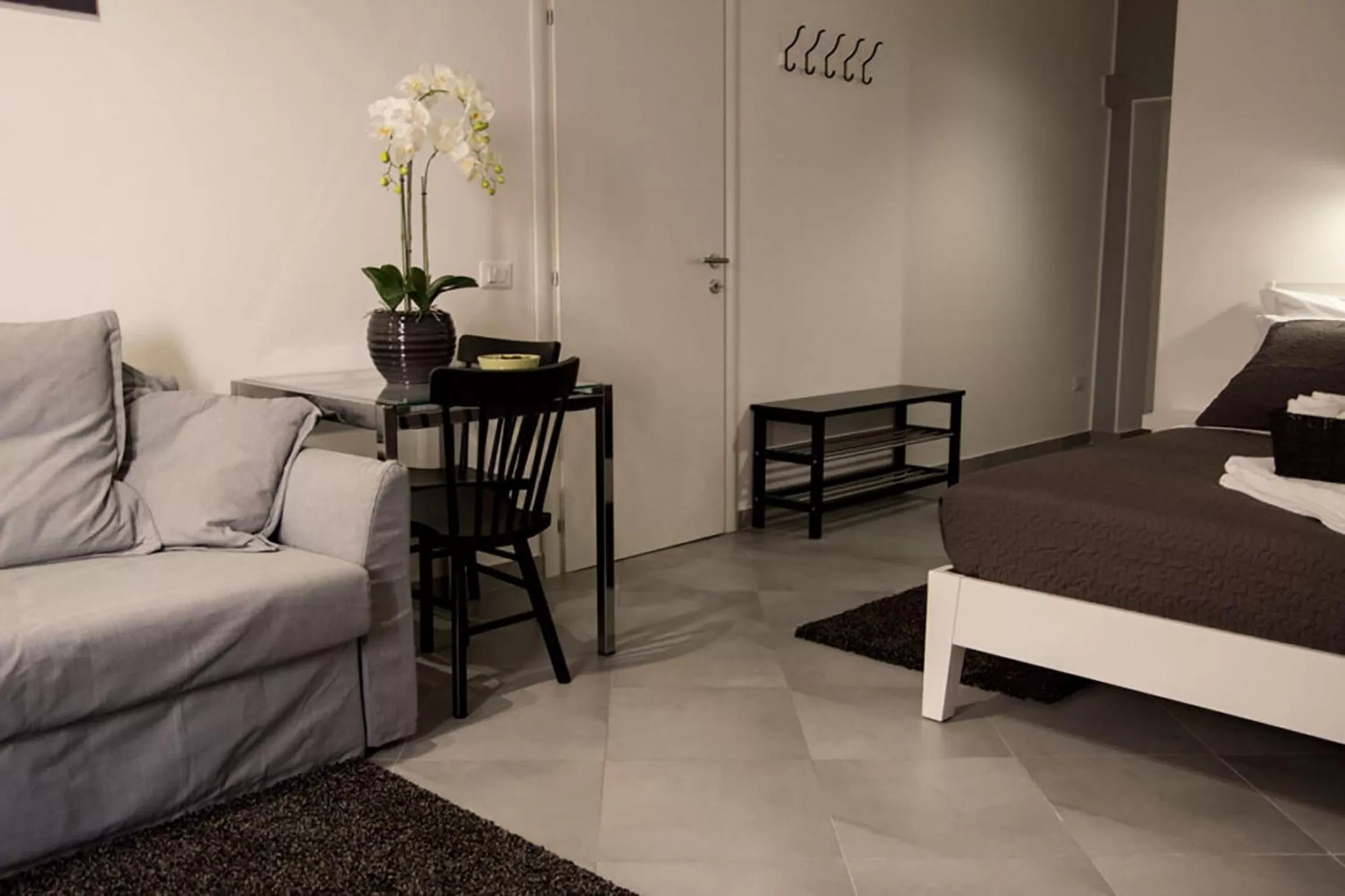 Living room, Bed in B&B Gallidoro