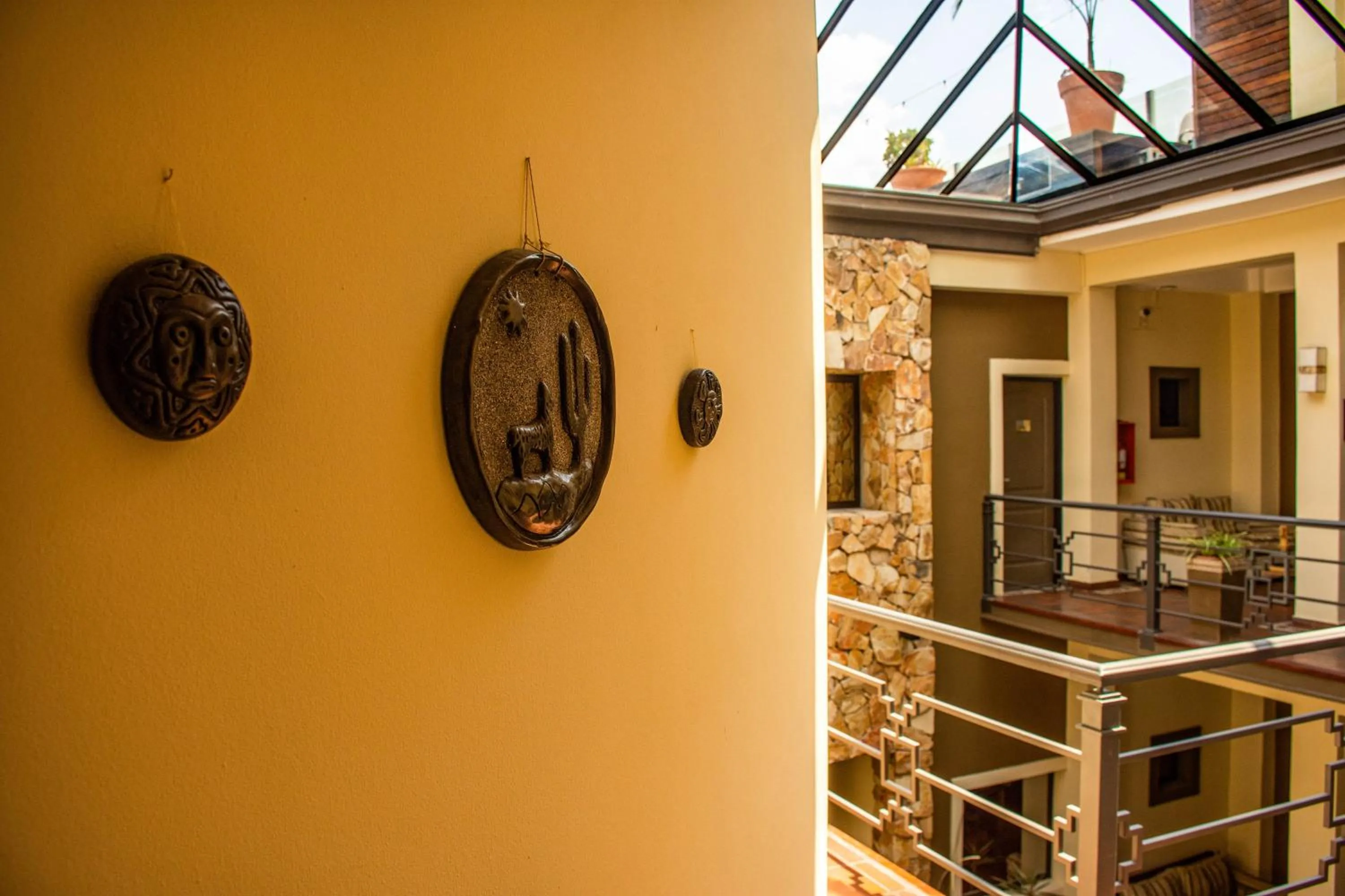 Decorative detail in Hotel Inkai