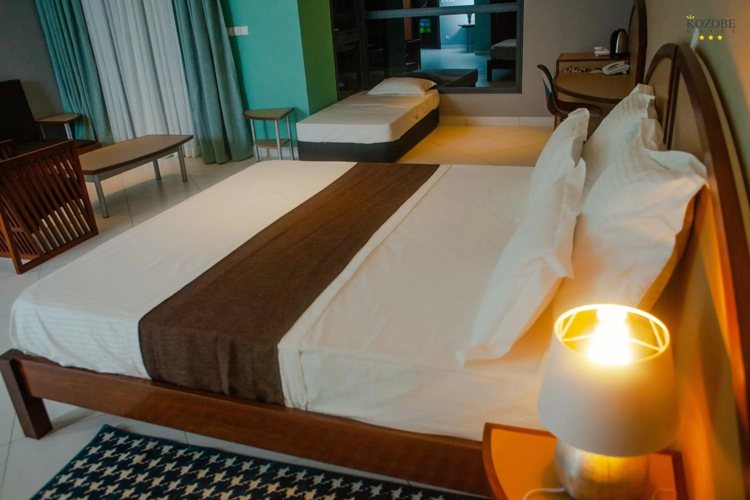 Bed in KOZOBE HÔTEL