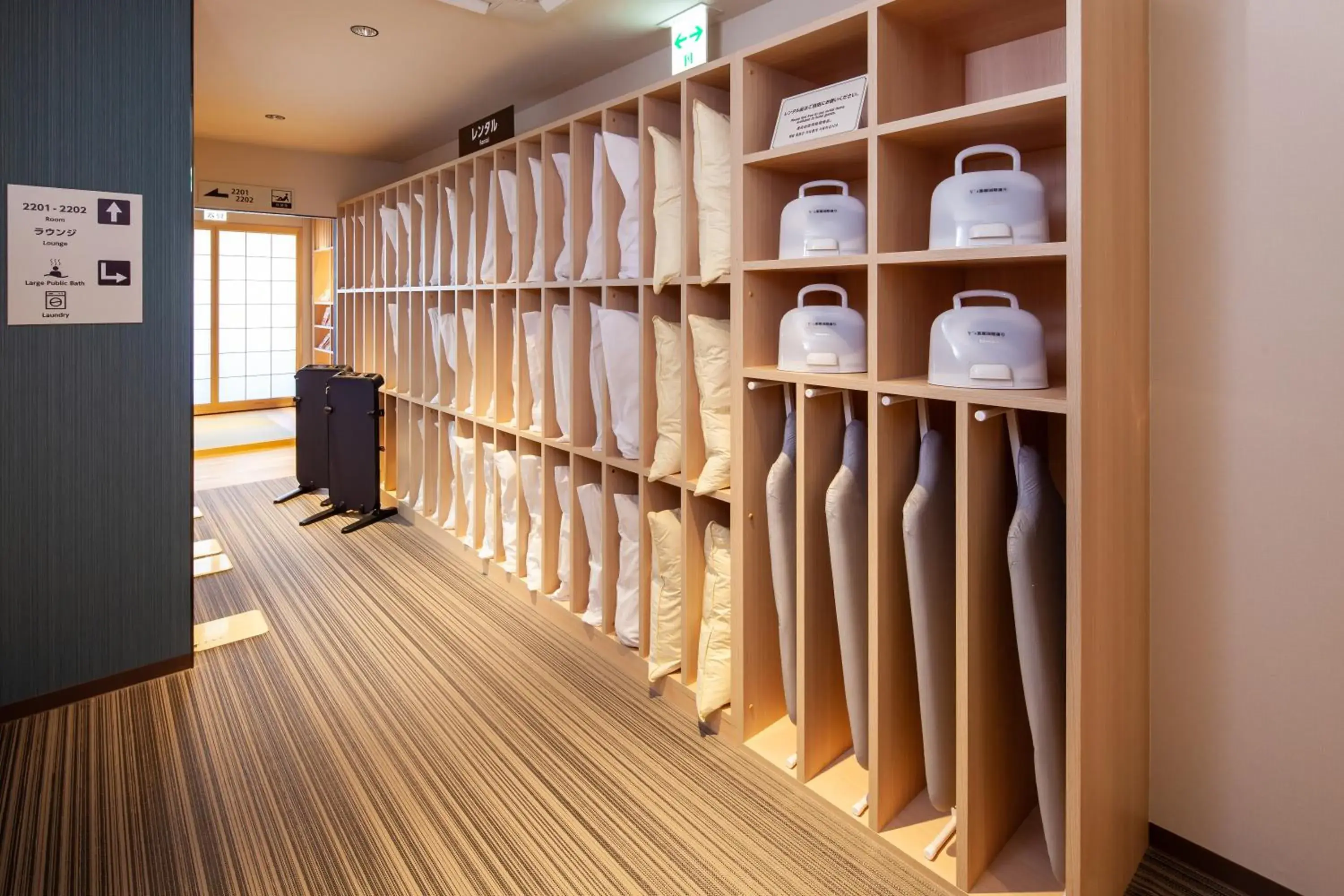 Area and facilities in Y's CABIN&HOTEL Naha Kokusai Street