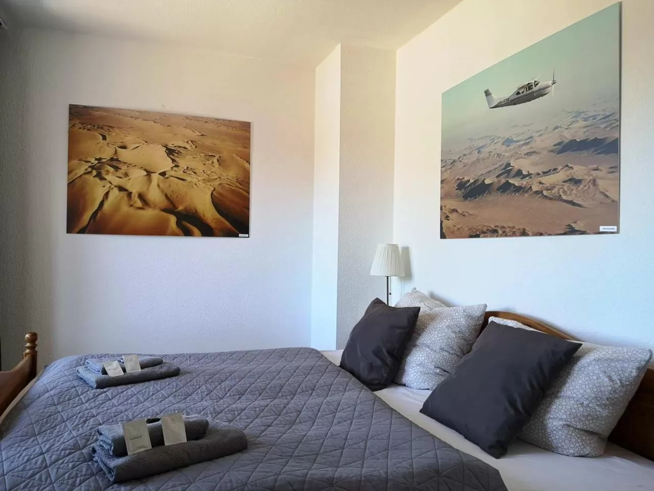 Bed in Landlust Hotel