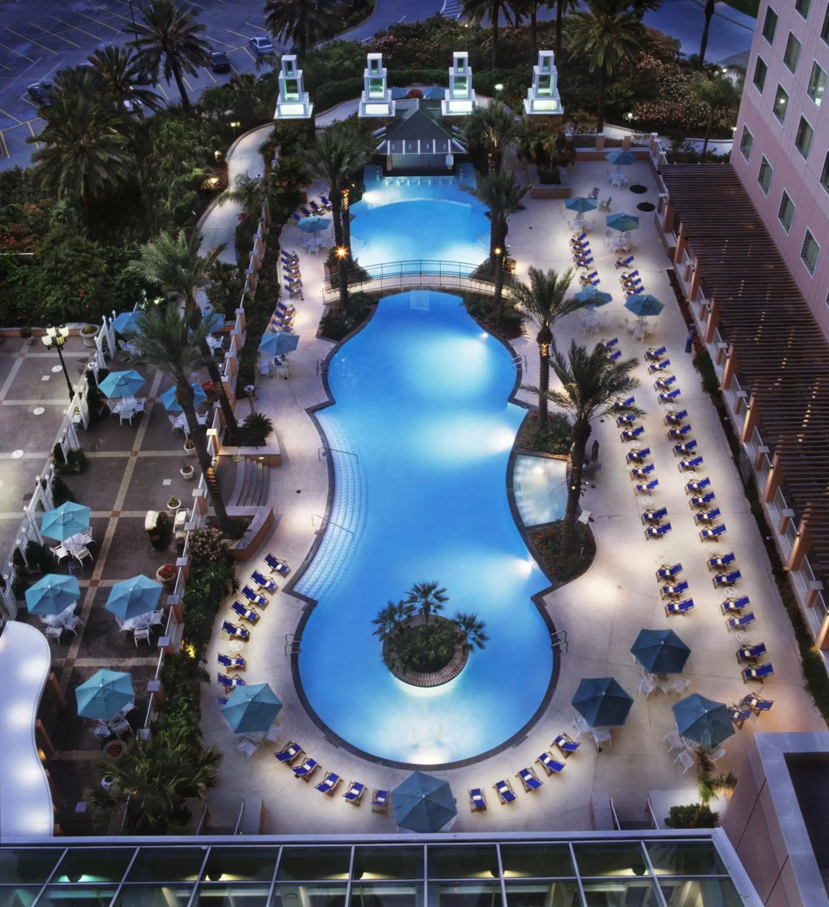 Other, Pool View in Moody Gardens Hotel, Spa and Convention Center