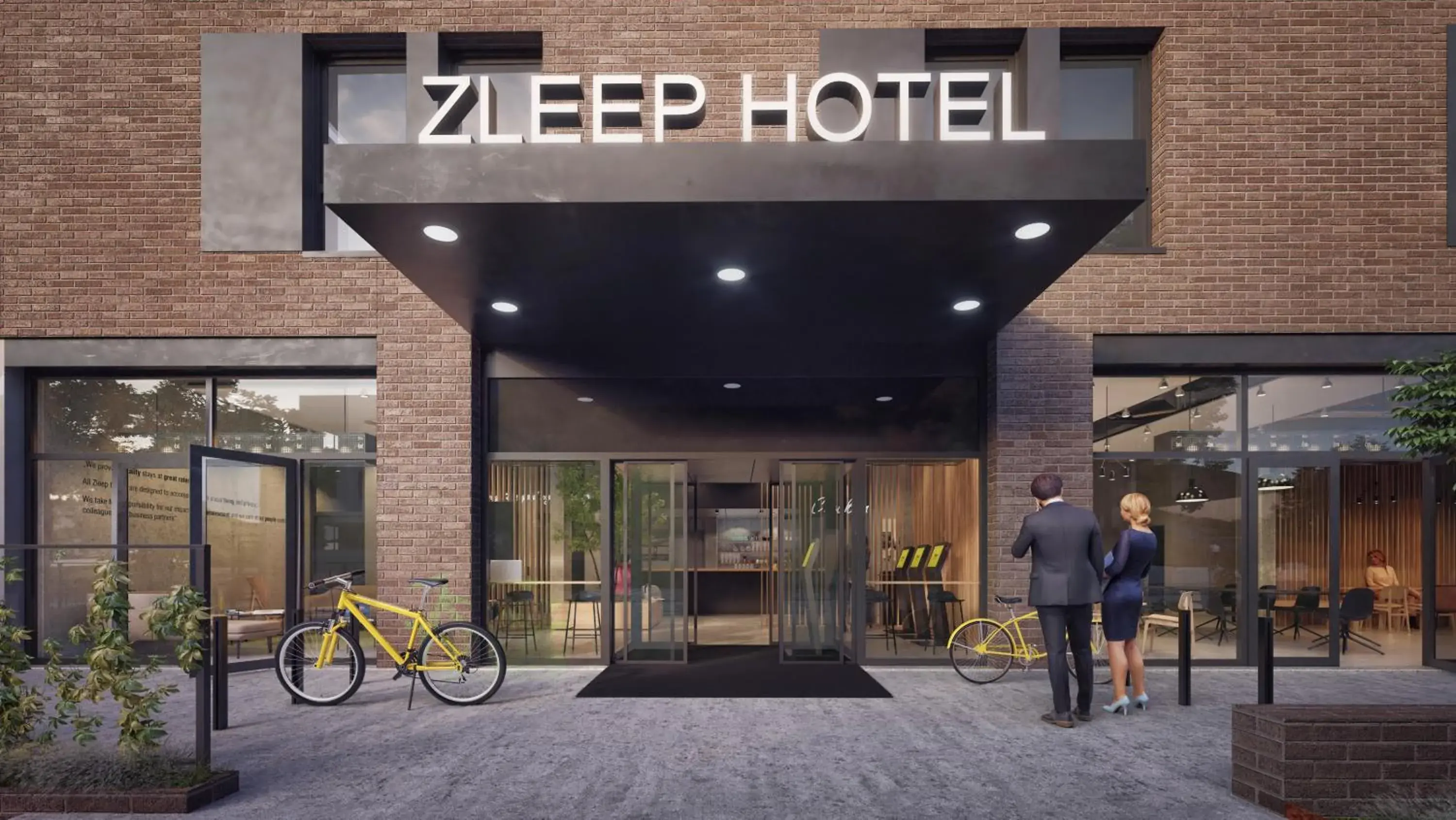 Property building in Zleep Hotel Prague