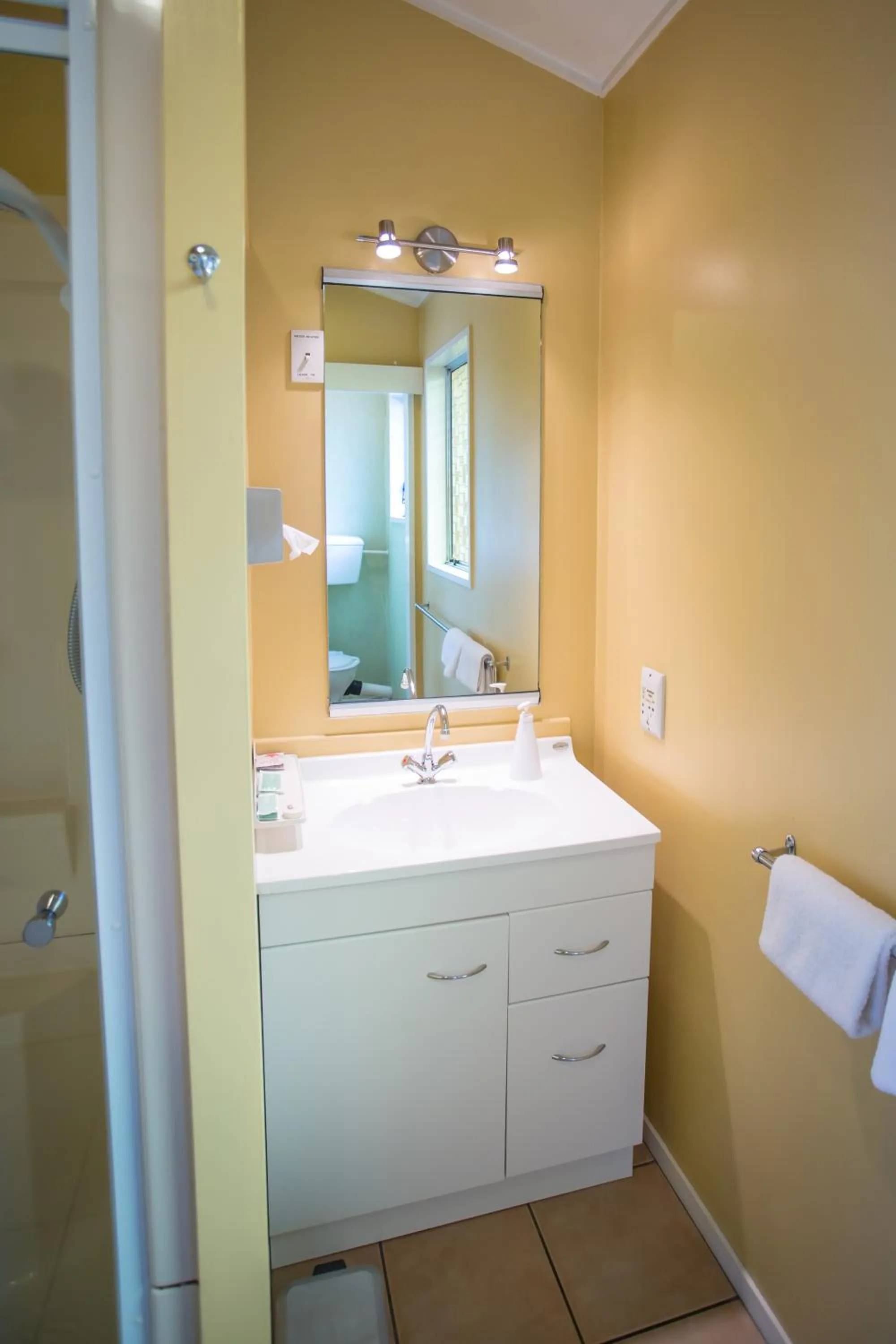 Bathroom in The Coast Motel