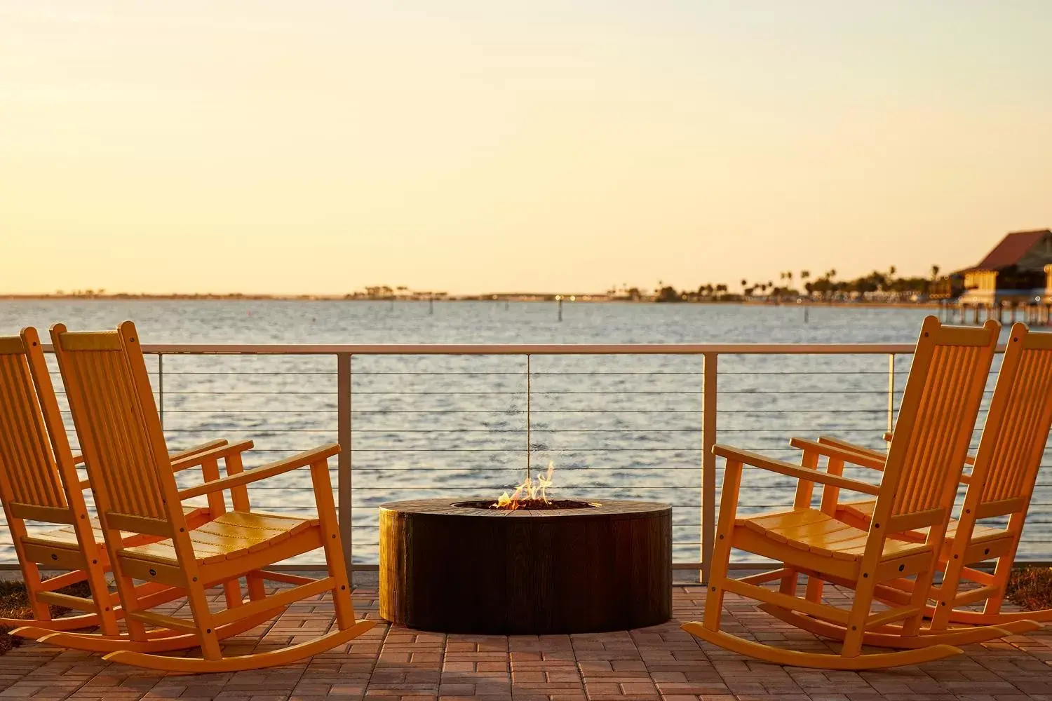 Patio in The Godfrey Hotel & Cabanas Tampa