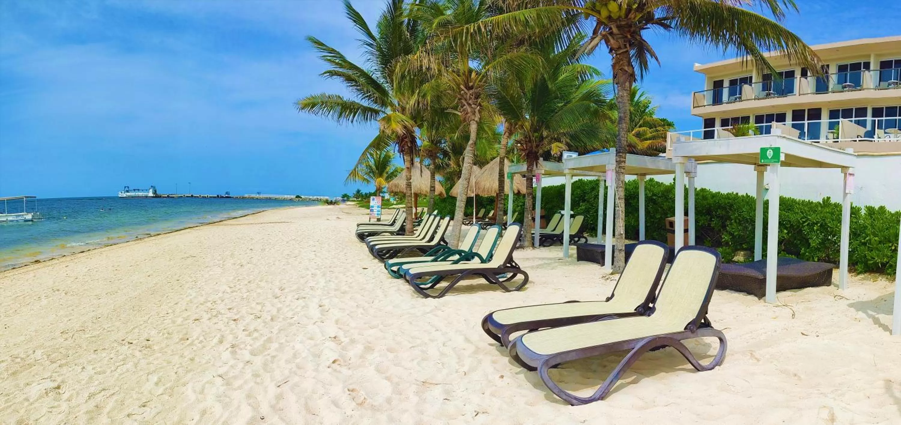 Beach in Hacienda Morelos Beachfront Hotel