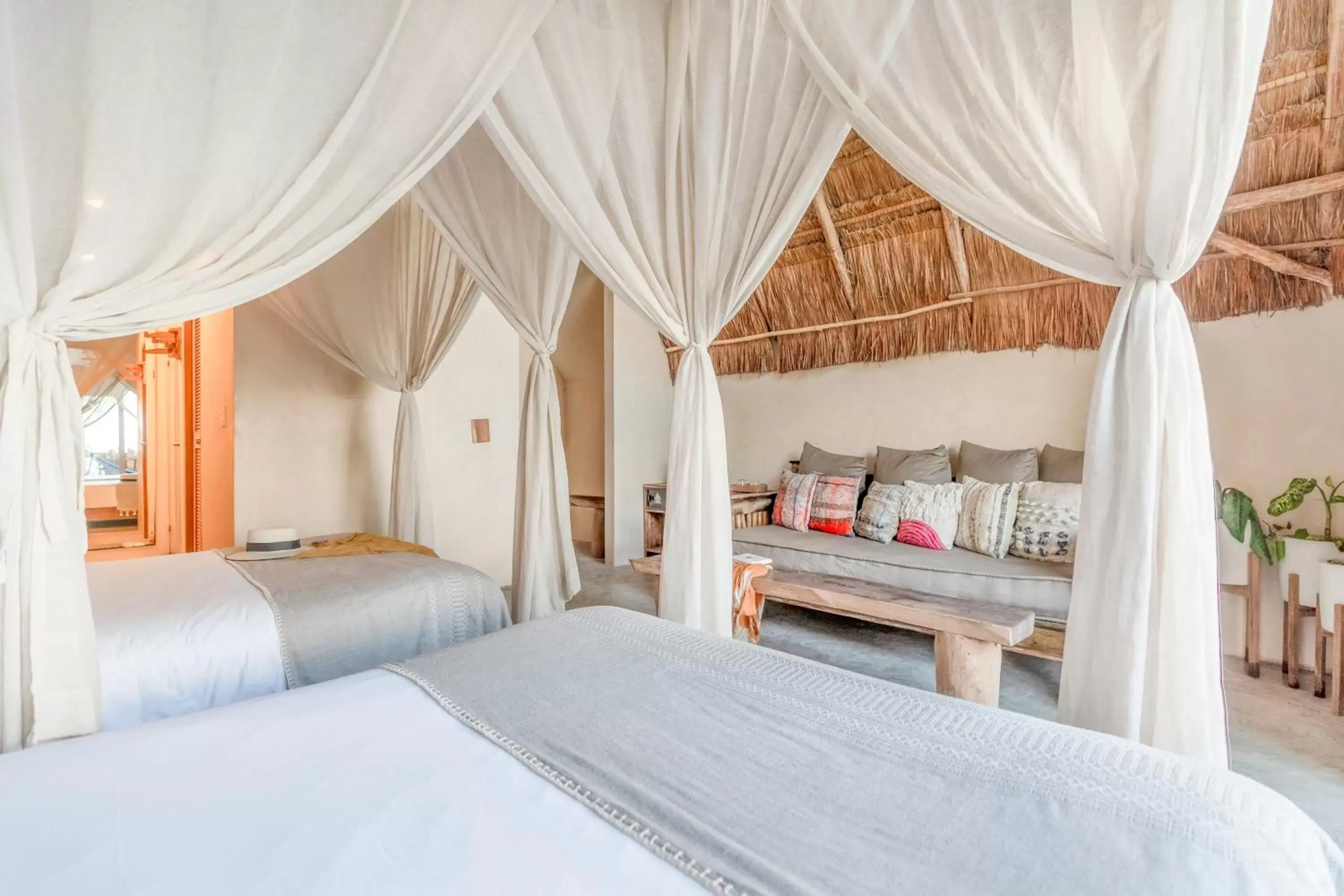 Bed in Ahau Tulum