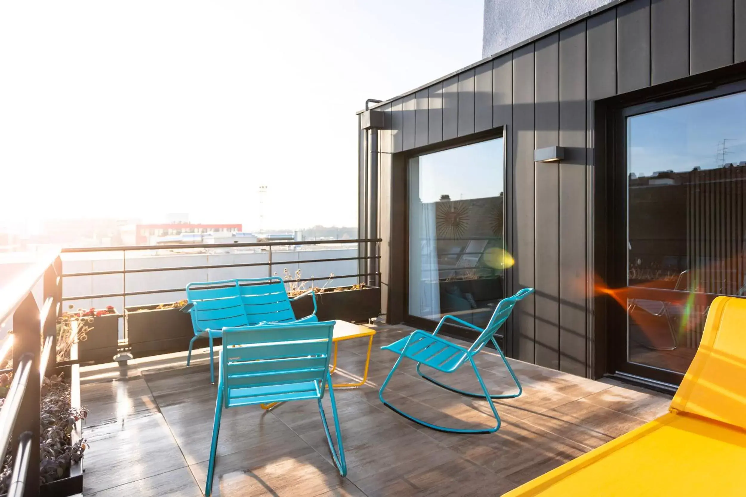 Balcony/Terrace in voco Strasbourg Centre - The Garden, an IHG Hotel