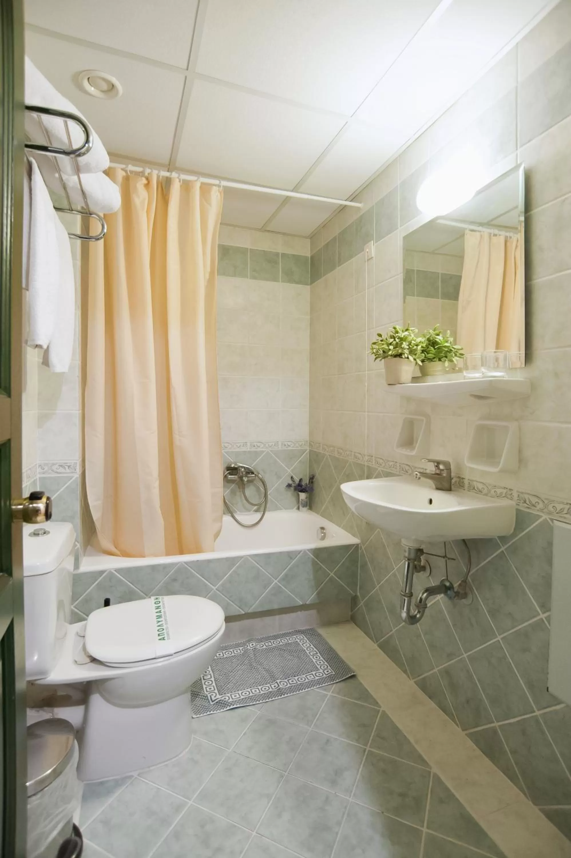 Bathroom in Artemis Hotel