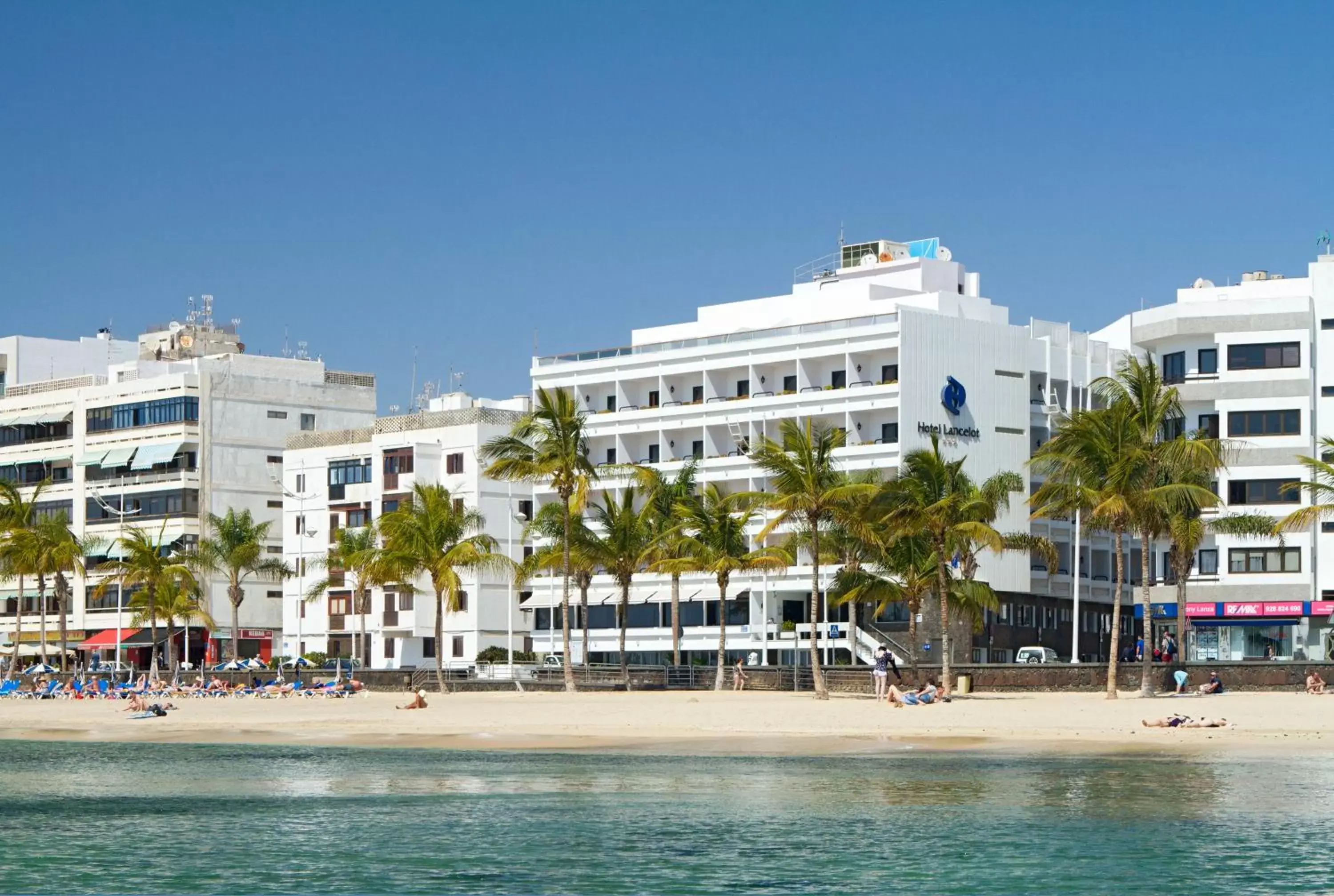 Beach in Hotel Lancelot