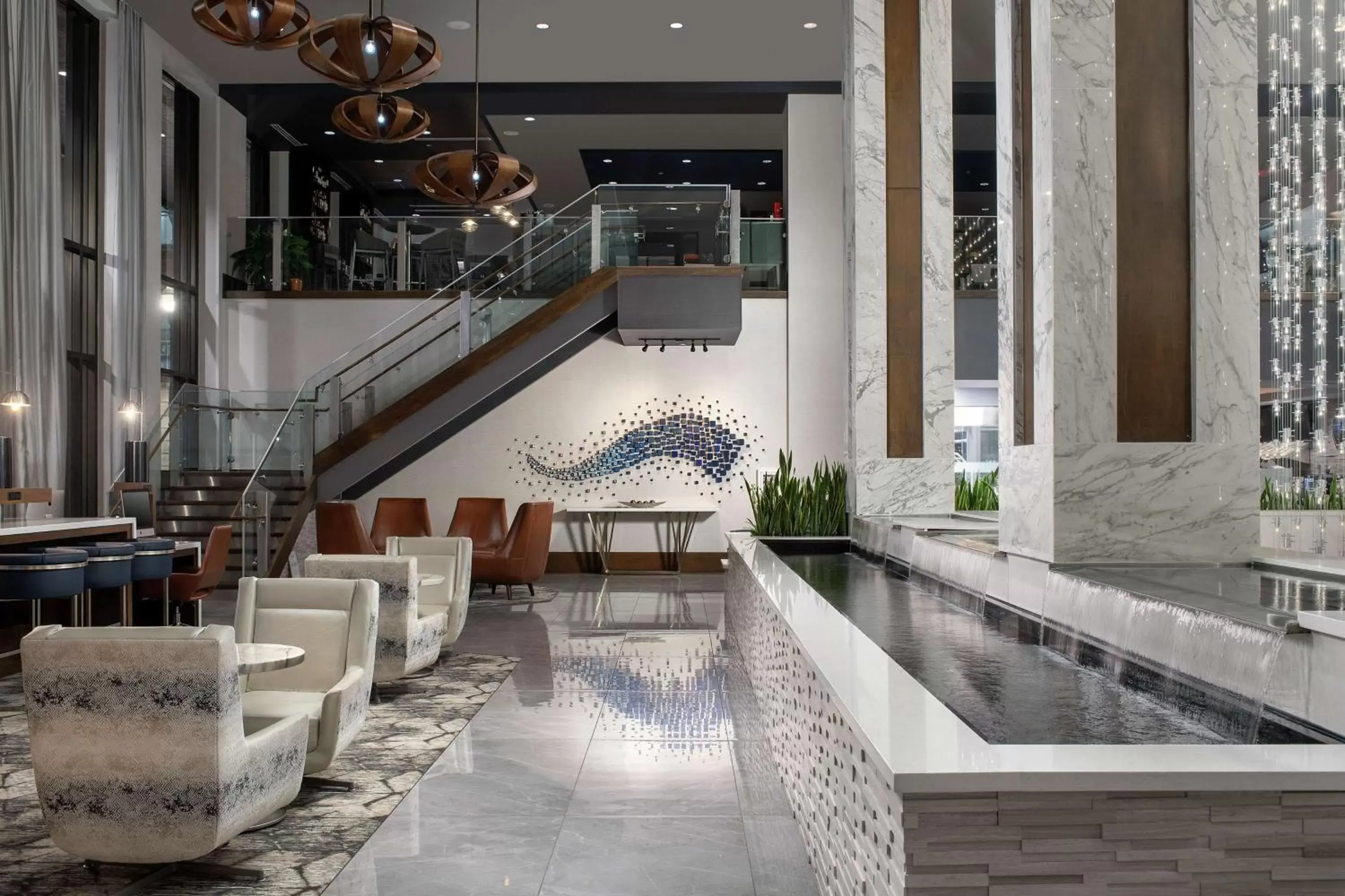Lobby or reception, Swimming Pool in Embassy Suites By Hilton Knoxville Downtown