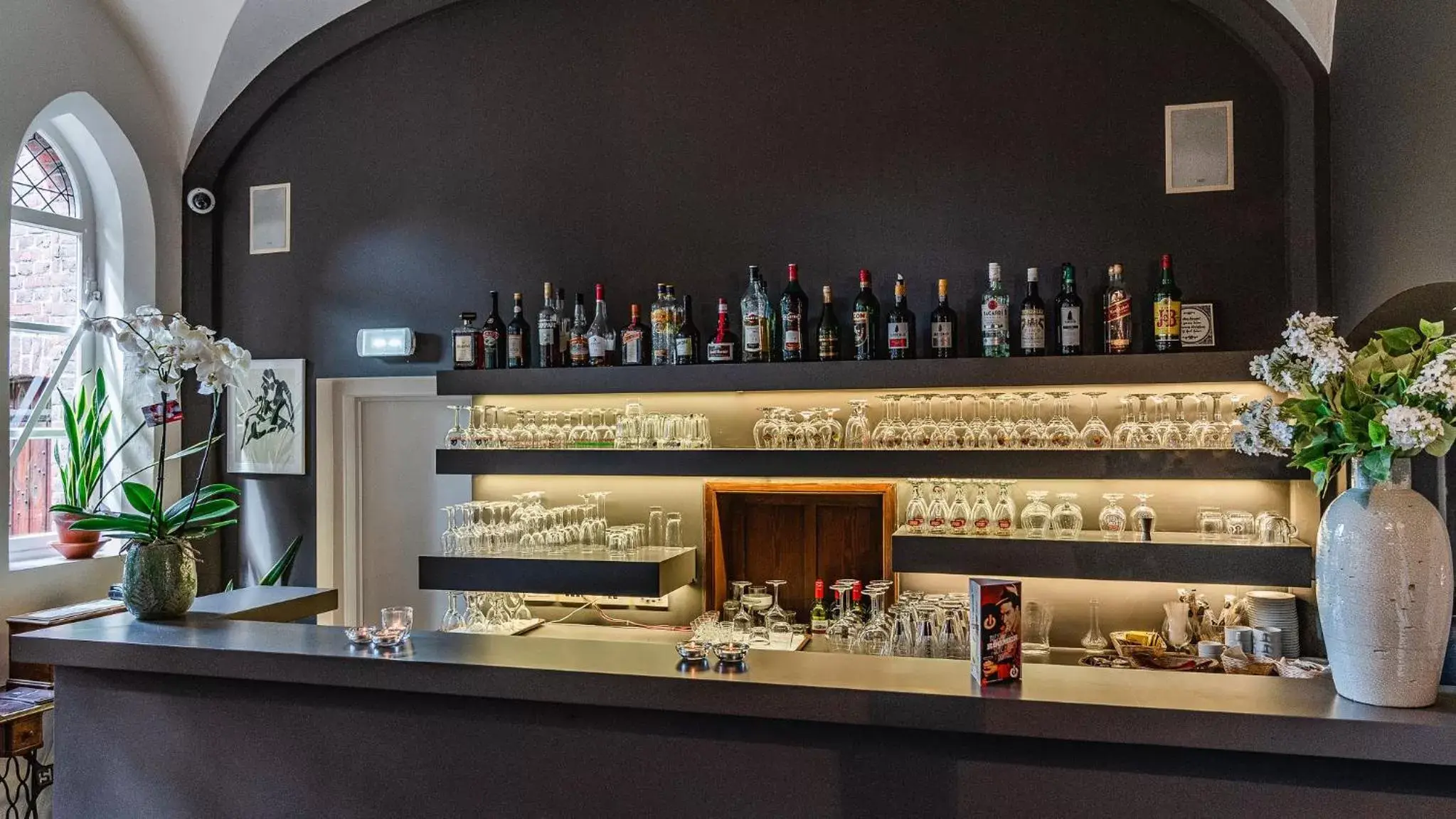 Lounge/Bar in Hotel Monasterium PoortAckere
