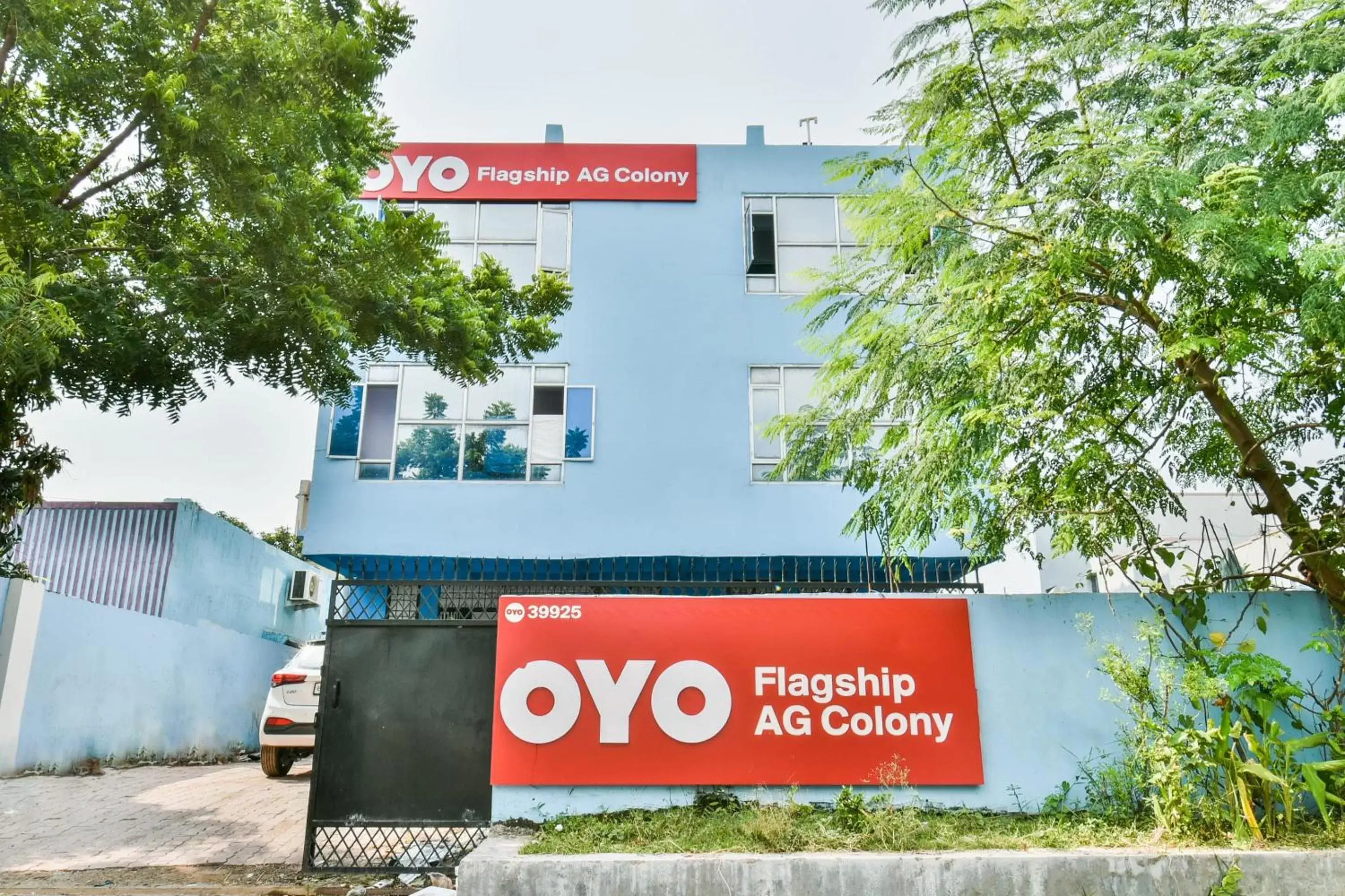 Facade/entrance, Property Logo/Sign in OYO Flagship Ag Colony Facade/entrance, Property Logo/Sign in OYO Flagship Ag Colony