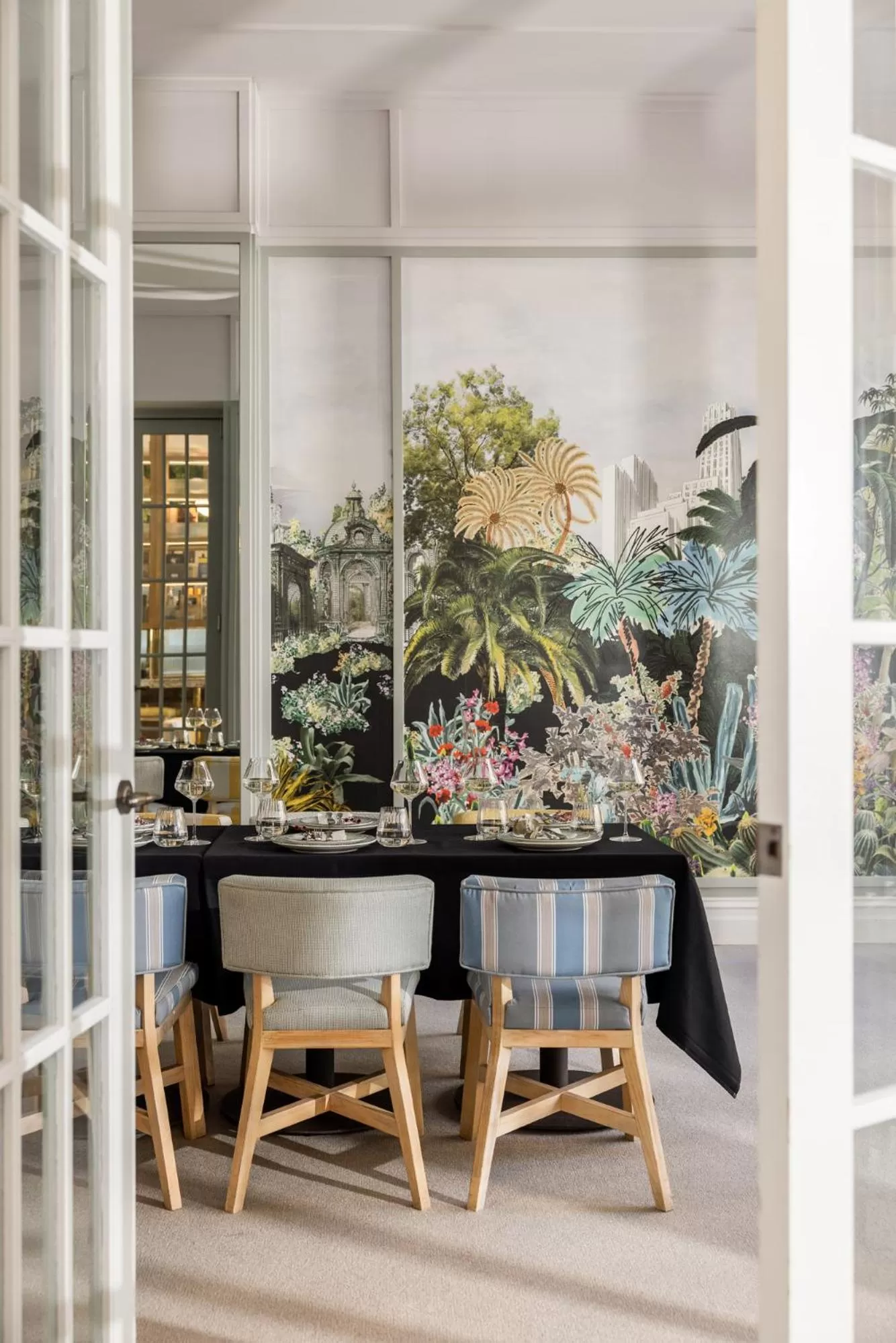 Dining area in The Adnate Perth - Art Series