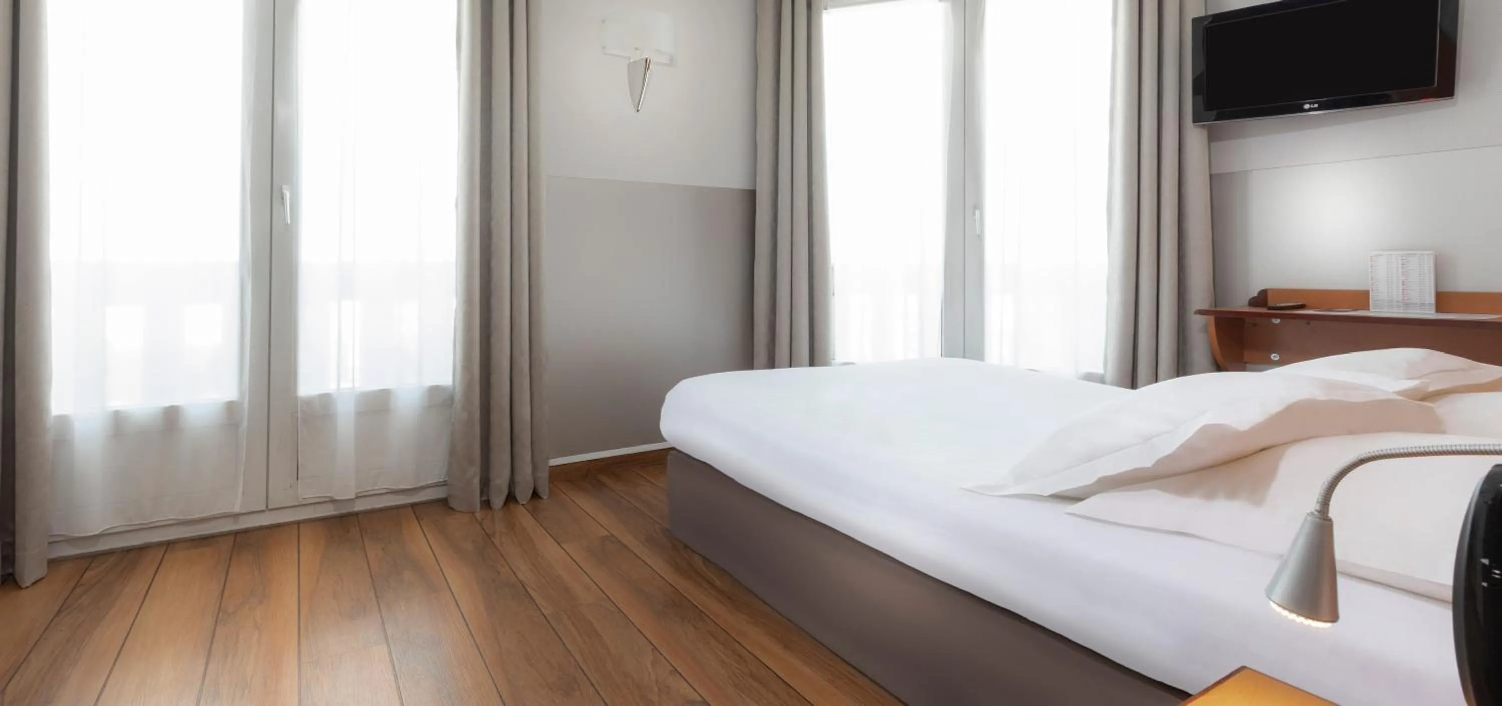 Bed in Hôtel Du Lion