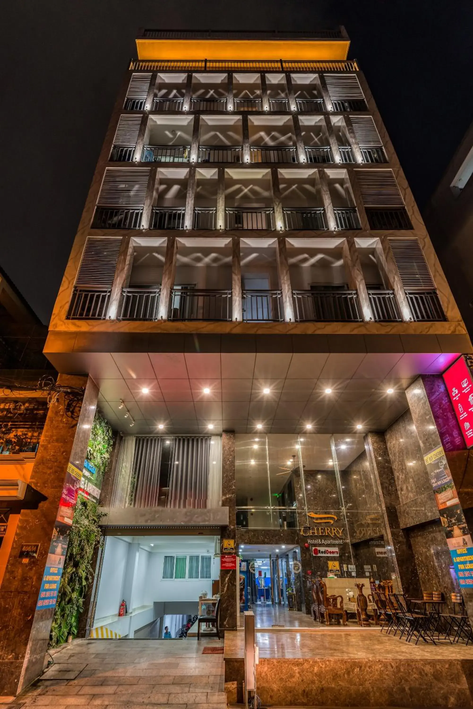 Property Building in Cherry Hotel and Apartment