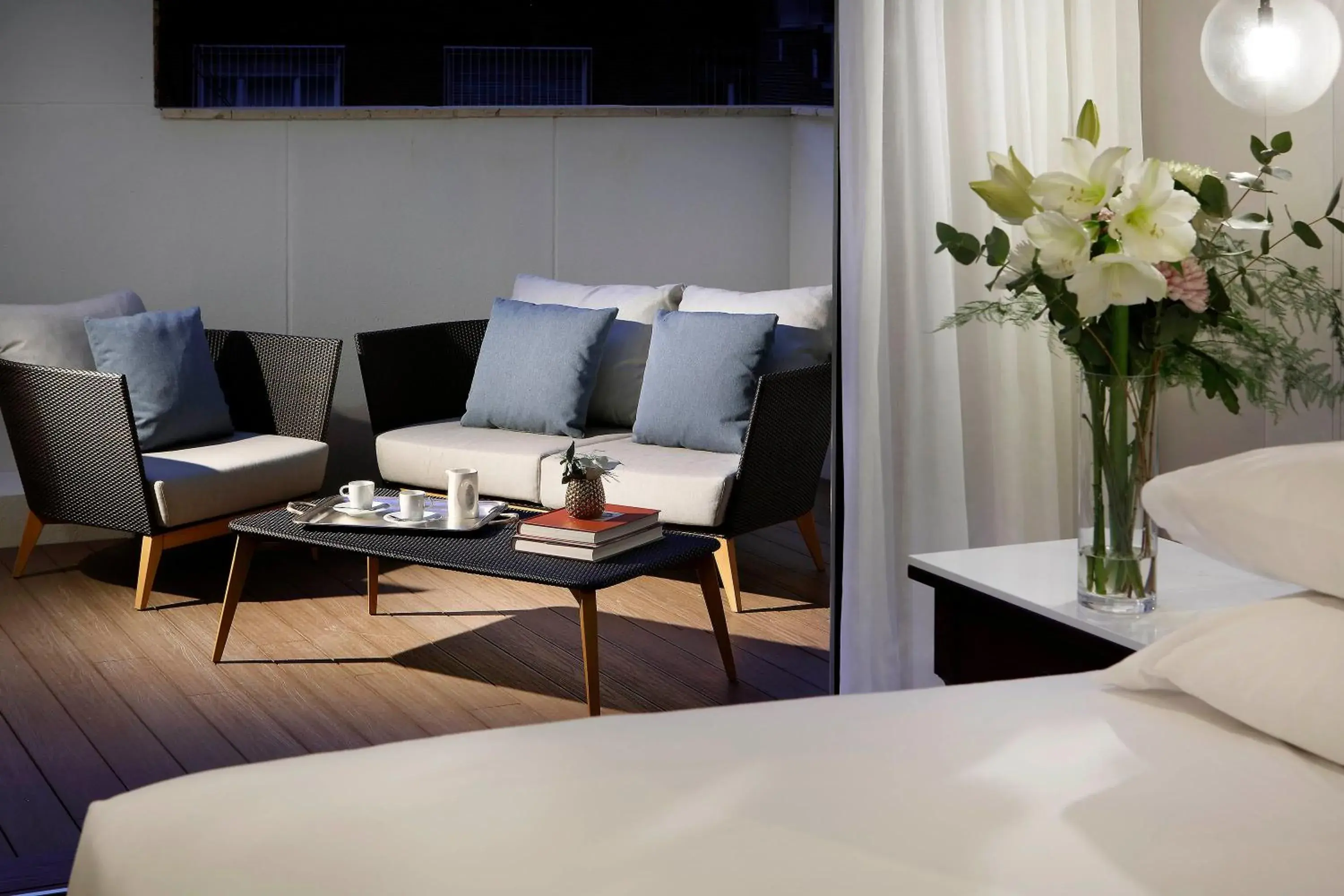 Balcony/Terrace, Seating Area in Hyatt Regency Hesperia Madrid