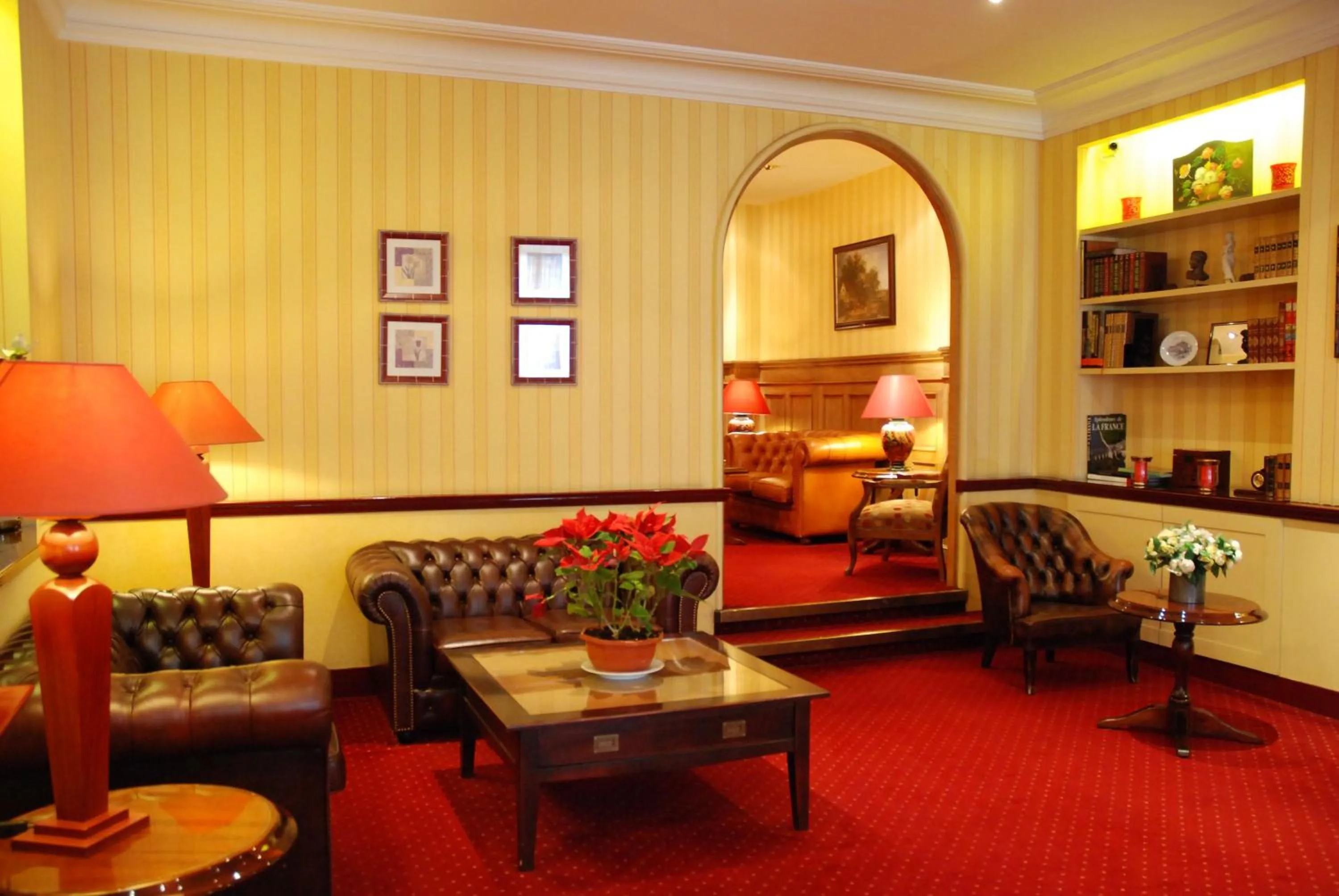 Living room in Hotel du Pré