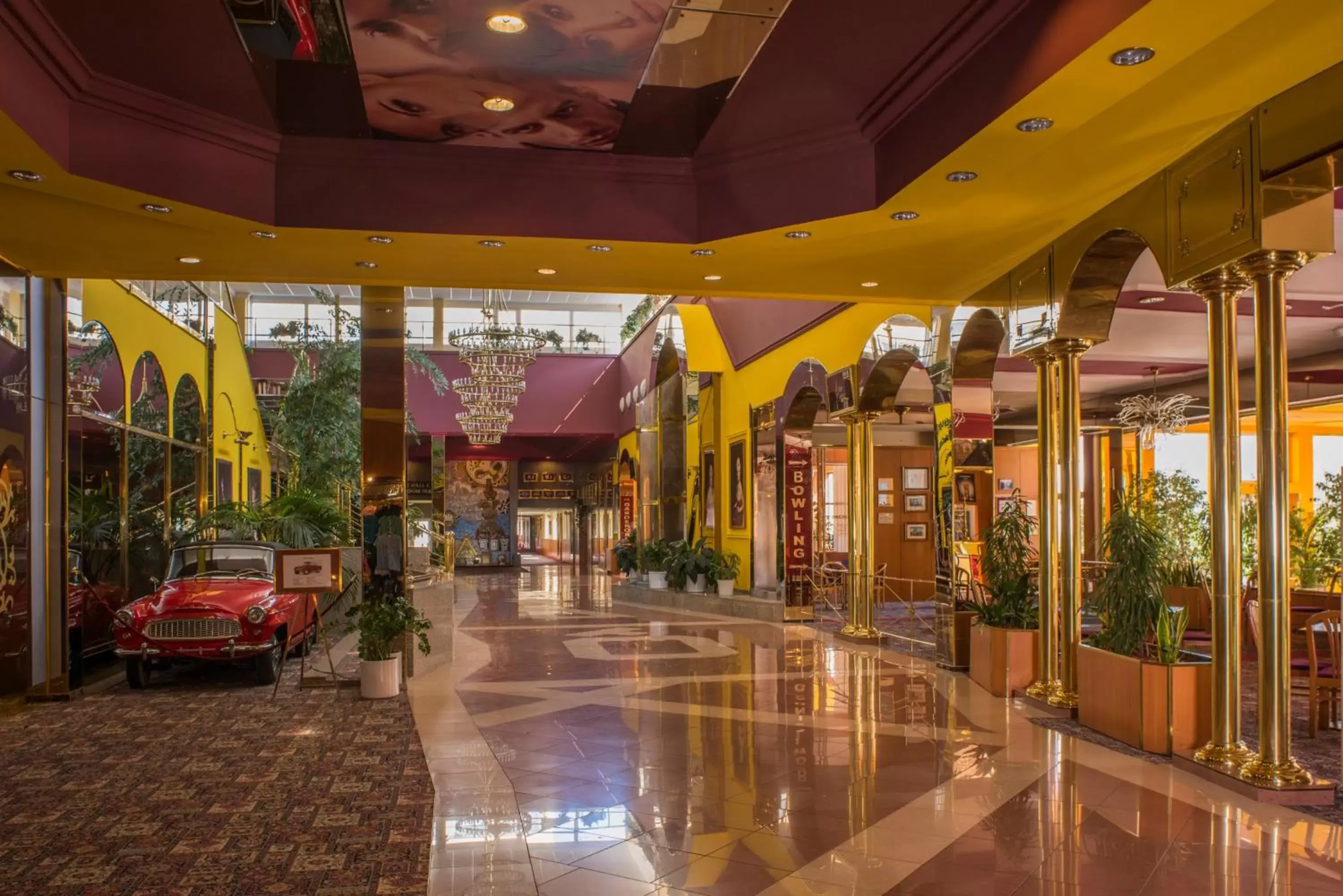 Lobby or reception in TOP HOTEL Praha Lobby or reception in TOP HOTEL Praha