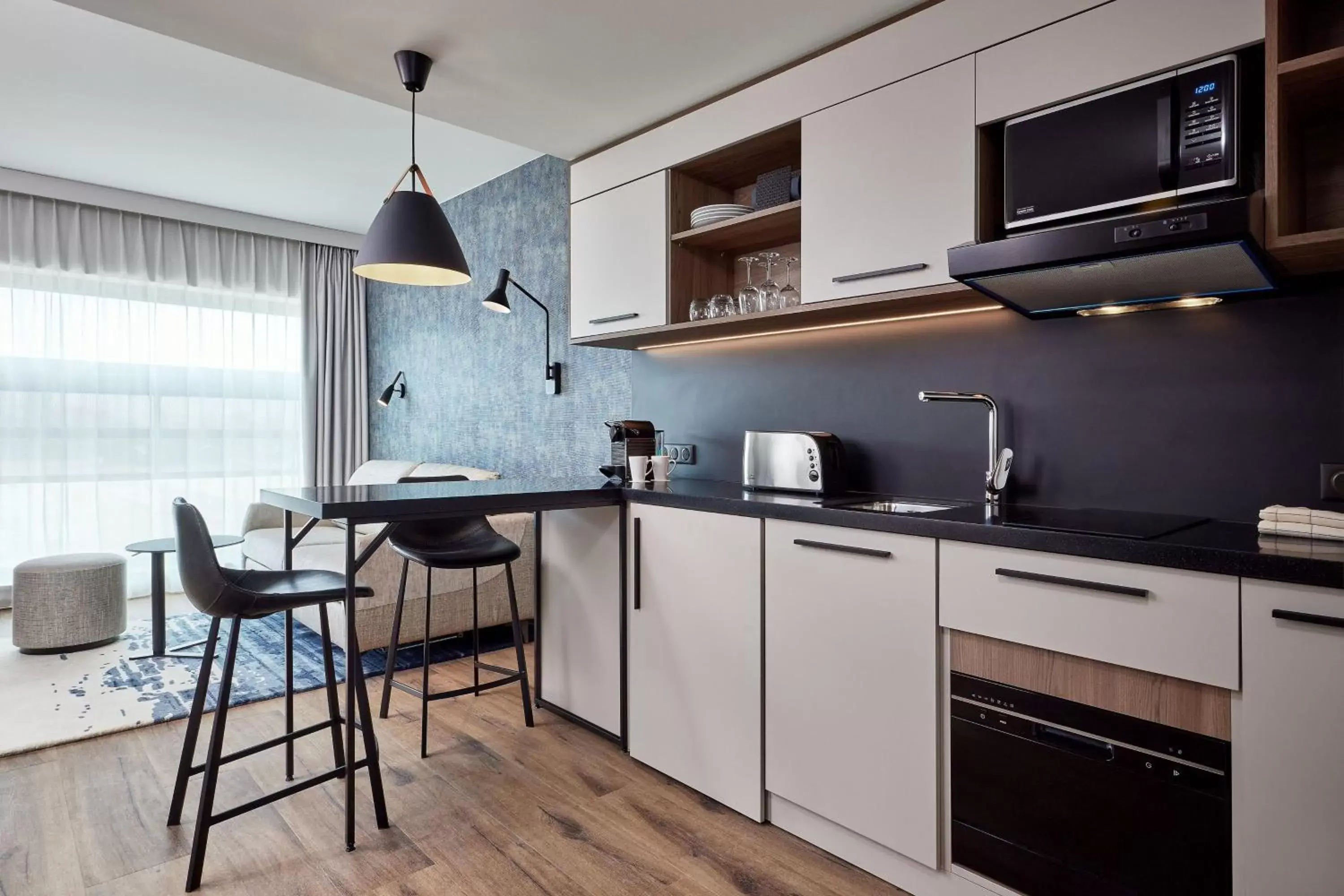 Kitchen or kitchenette, Kitchen/Kitchenette in Residence Inn by Marriott Strasbourg
