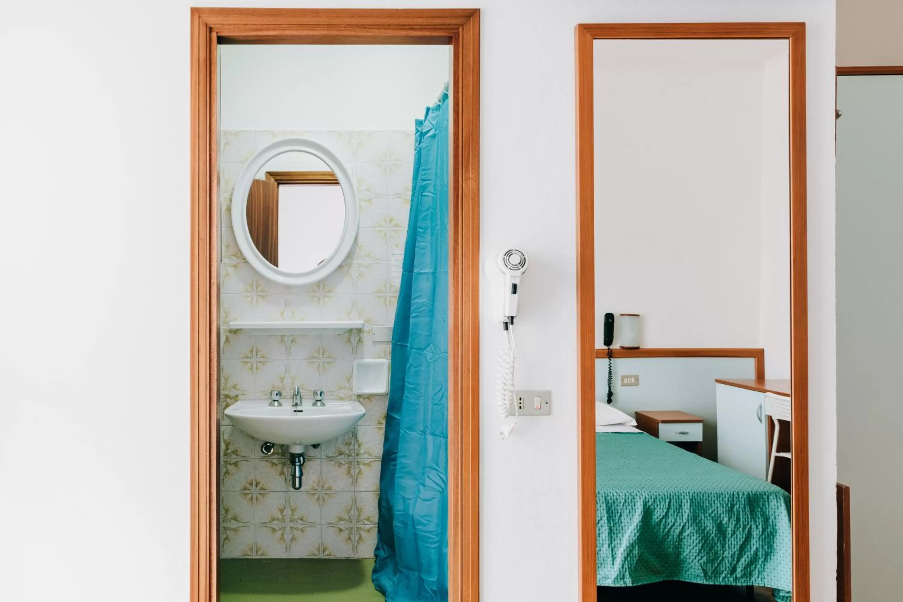 Bed in Hotel Villa Claudia