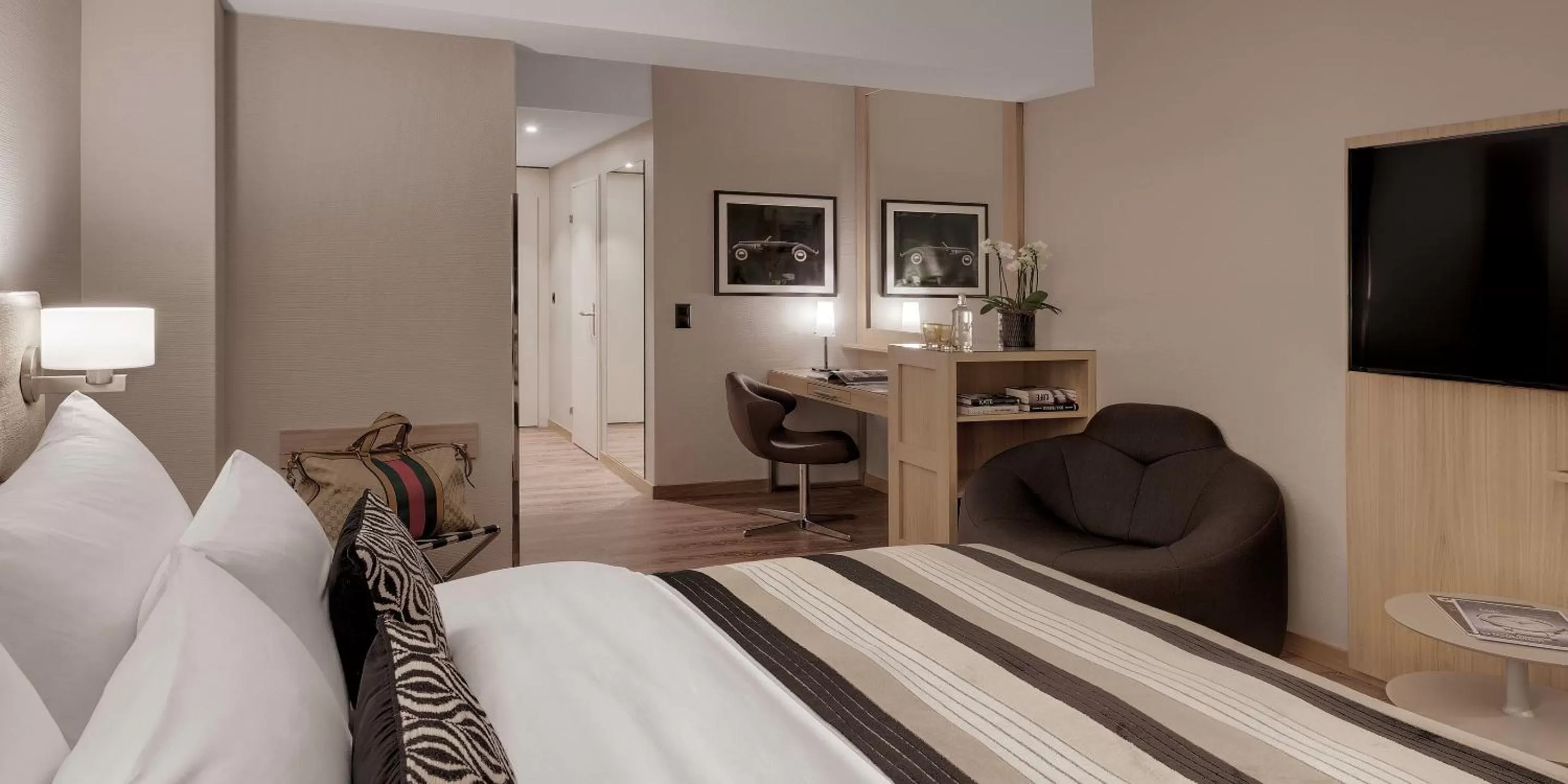 Photo of the whole room, Bed in Boutique Hotel Wellenberg