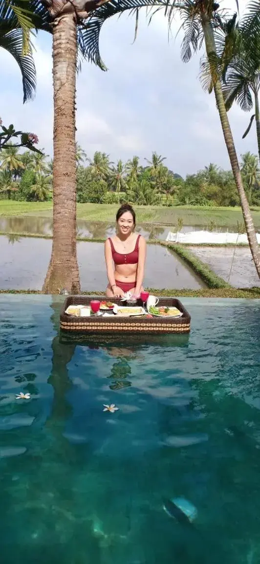 Asian breakfast in Bali Harmony Villa