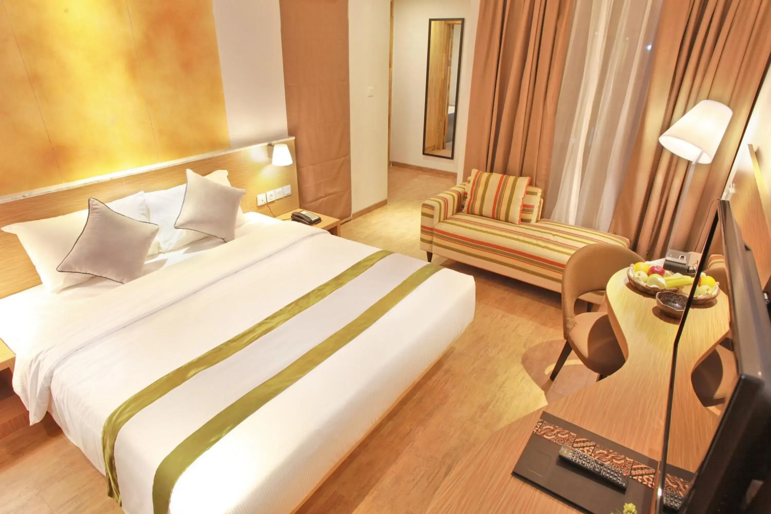 Bed in Liberta Hotel Jimbaran