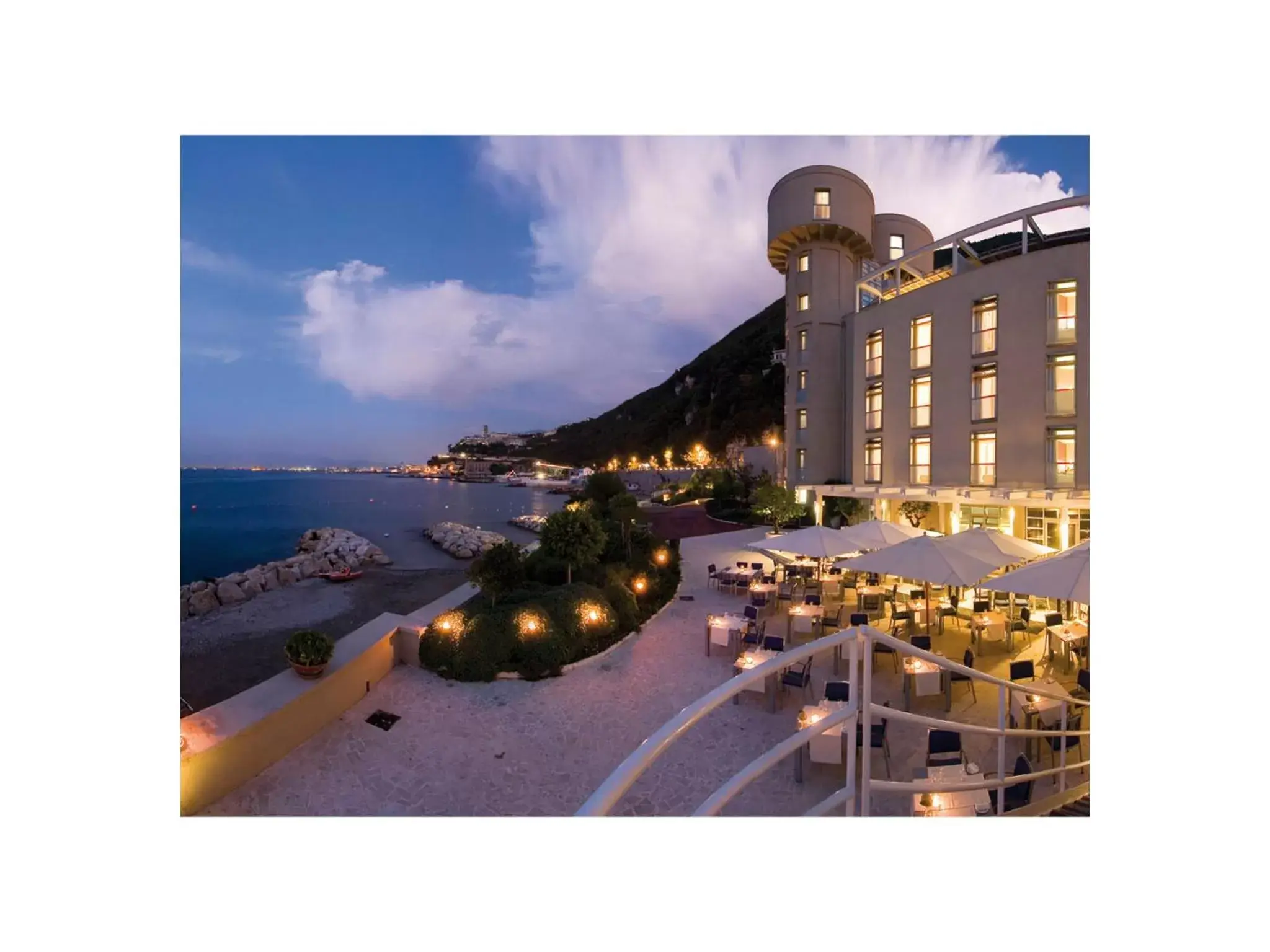 Facade/entrance in Towers Hotel Stabiae Sorrento Coast