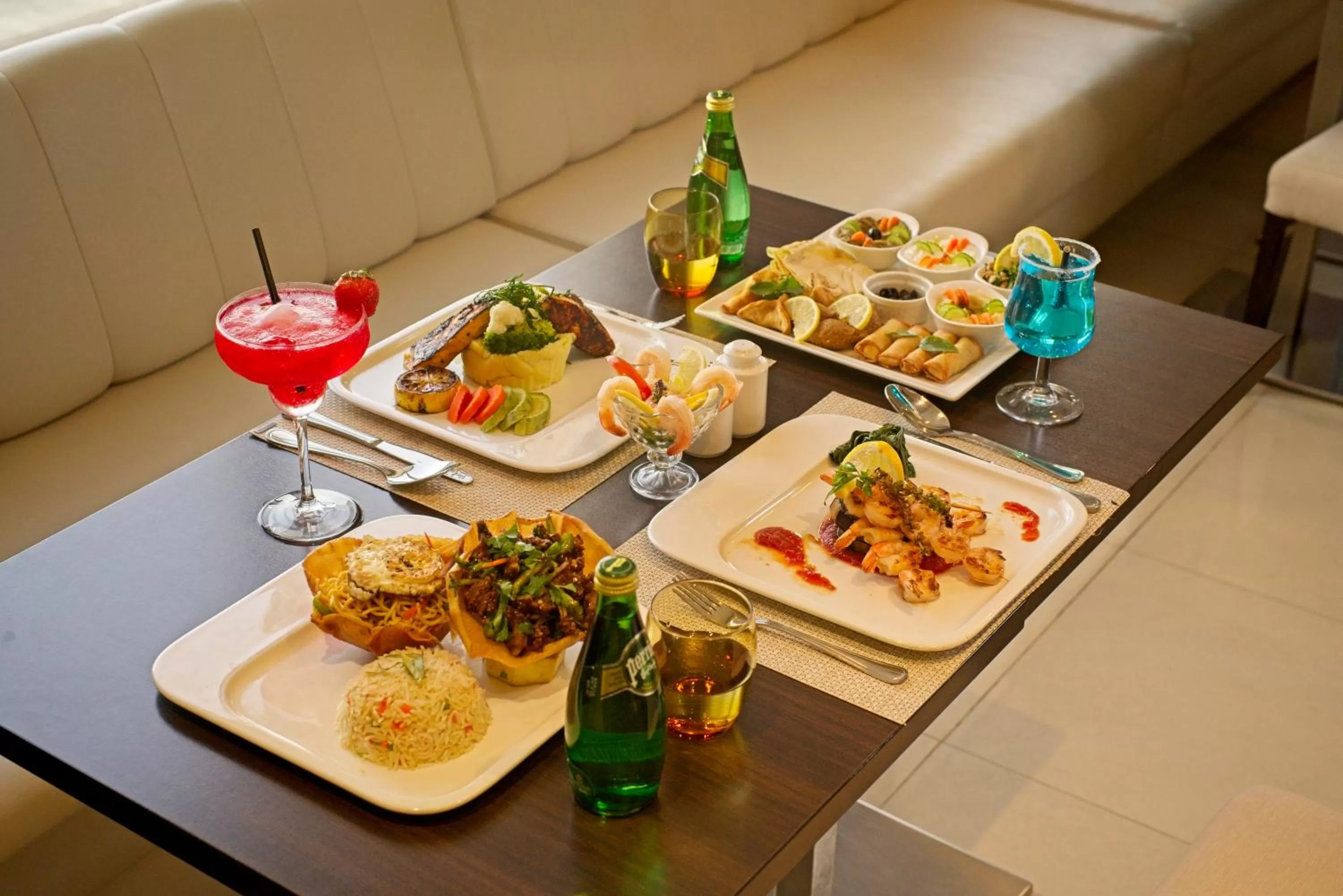 Food and drinks in Action Hotel Ras Al Khaimah