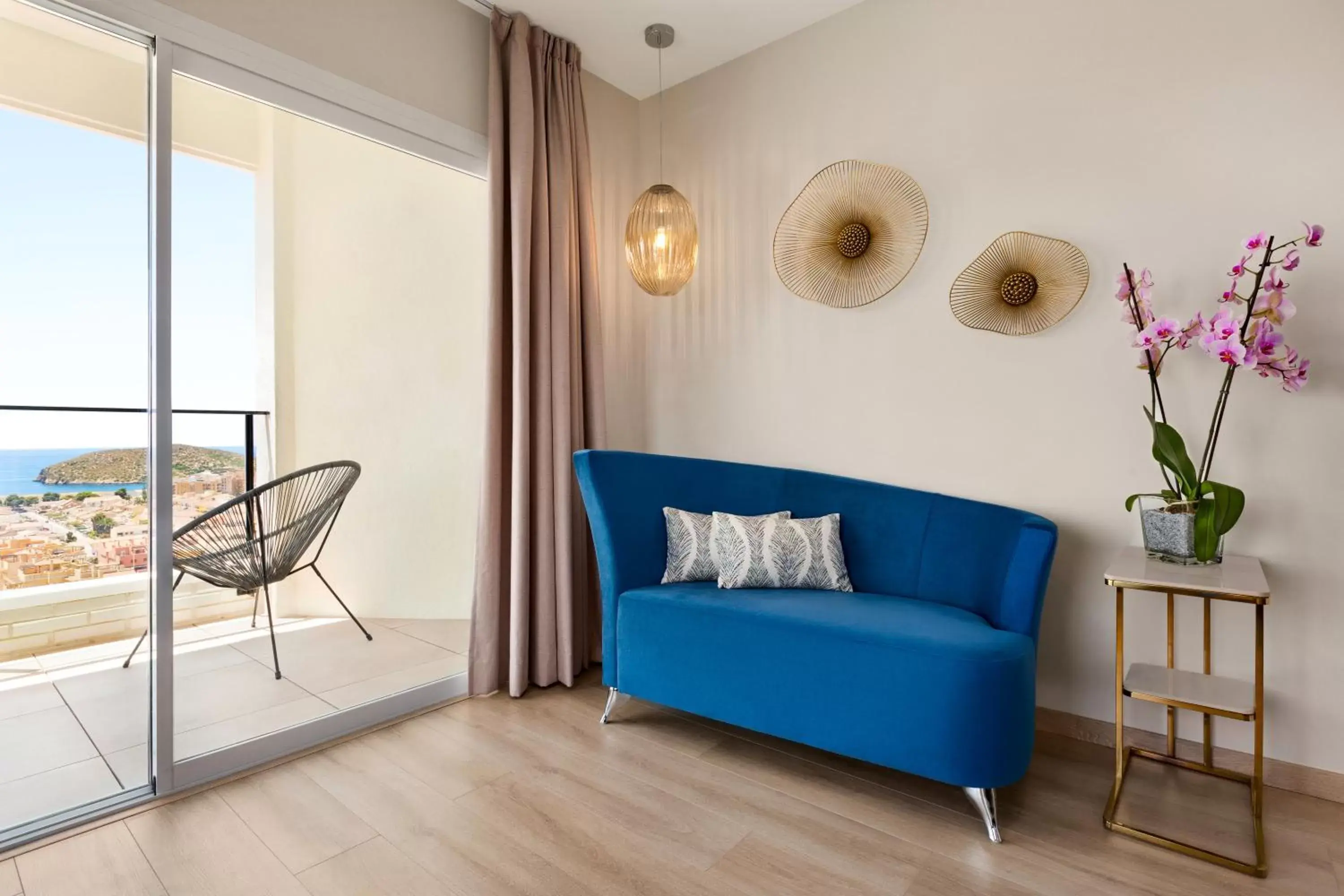 View (from property/room), Seating Area in Ramada Resort by Wyndham Puerto de Mazarron