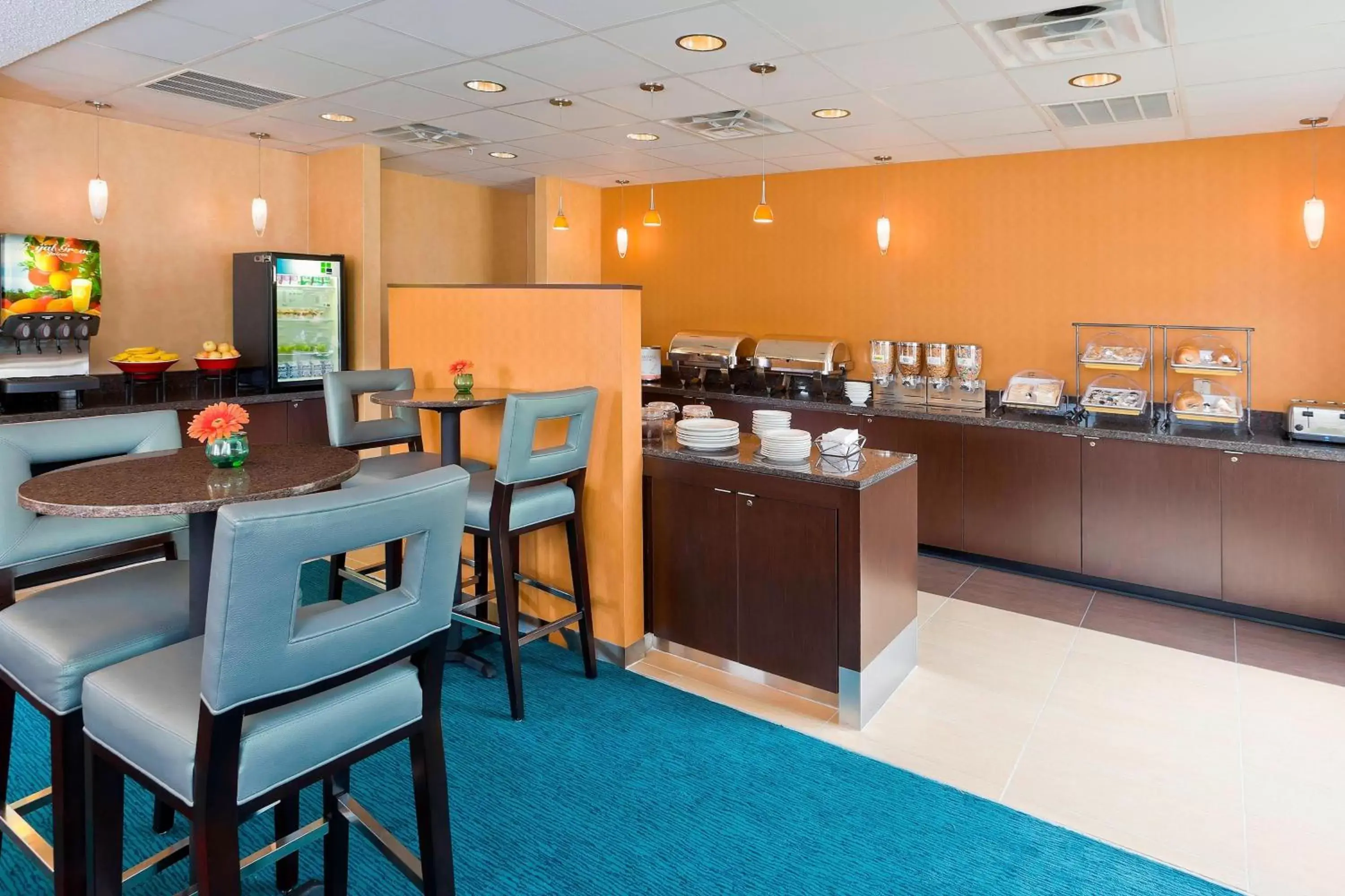 Breakfast, Restaurant/Places to Eat in Residence Inn by Marriott Dallas Lewisville