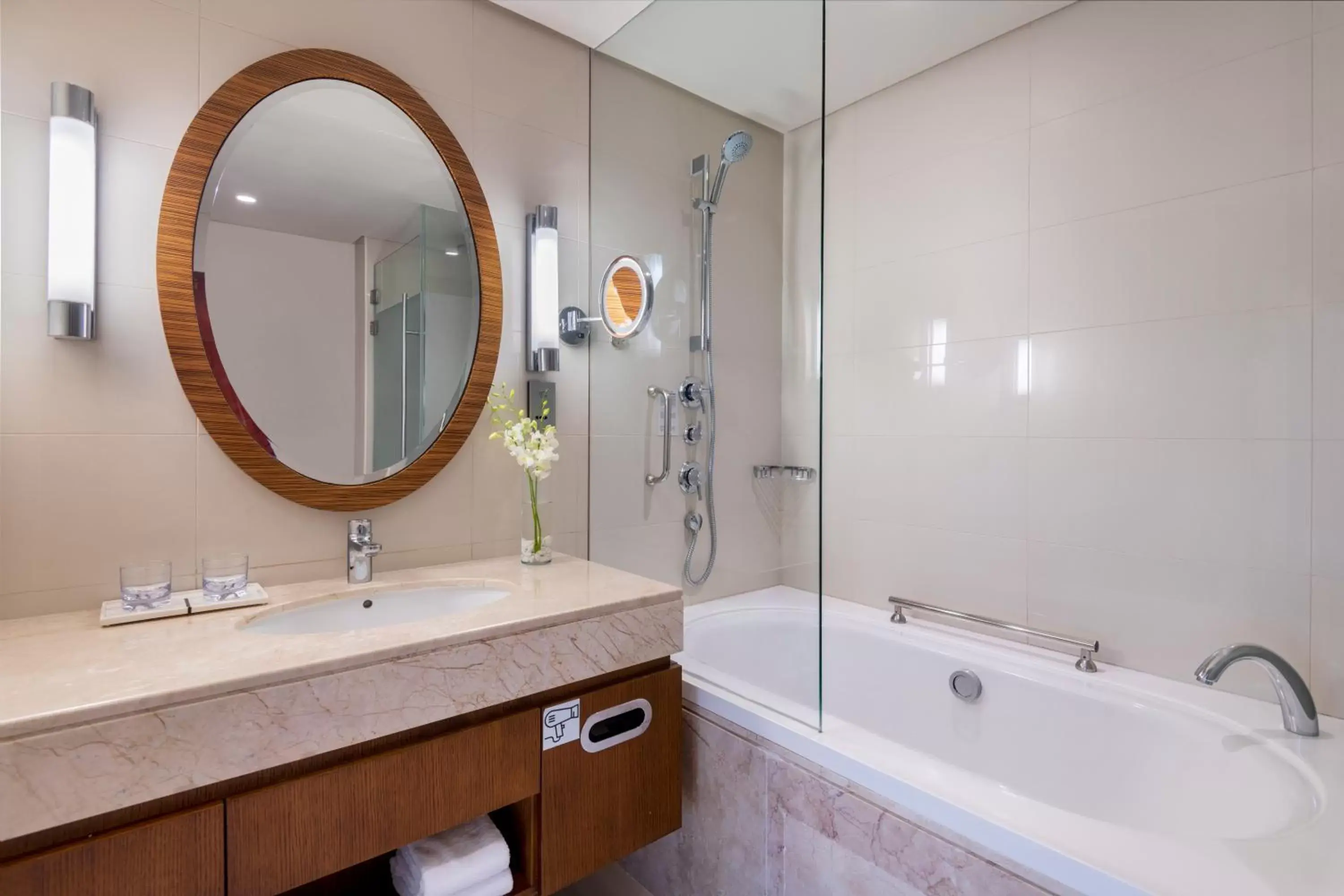 Bathroom in Crowne Plaza Doha - The Business Park, an IHG Hotel