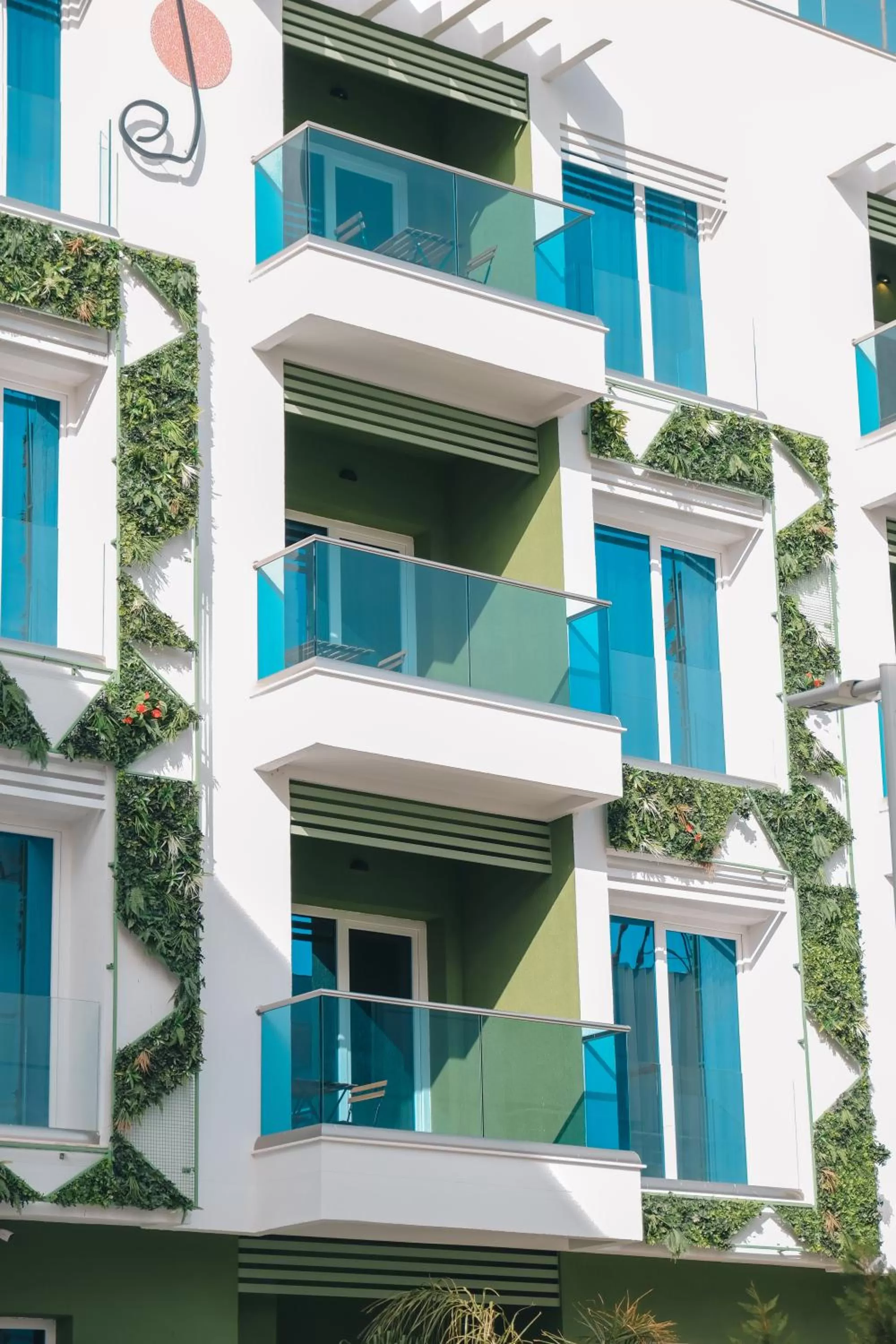 Balcony/Terrace in Ledina Hotel