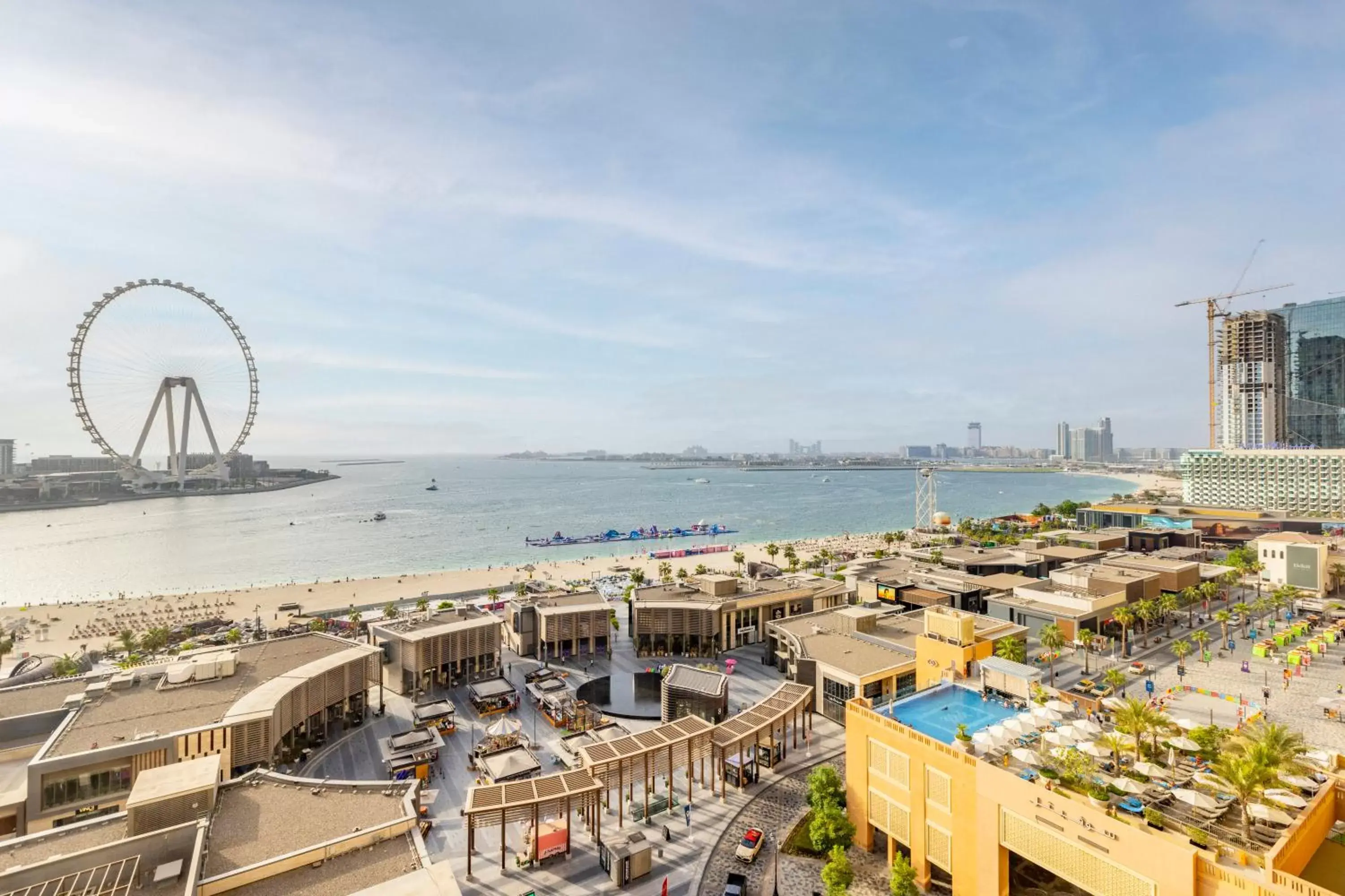 Sea view in Roda Amwaj Suites Jumeirah Beach Residence