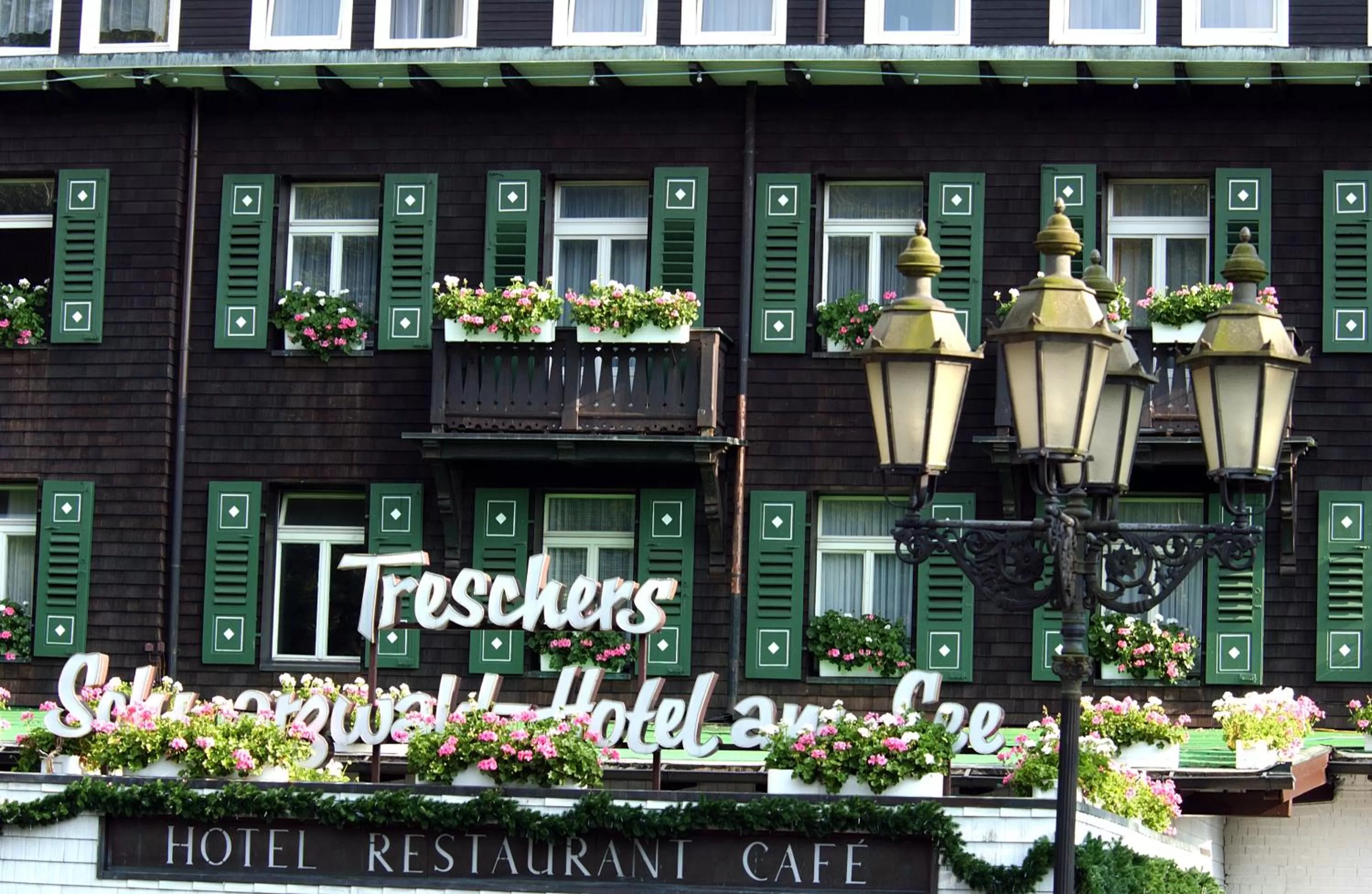 Facade/entrance in Treschers Schwarzwald Hotel