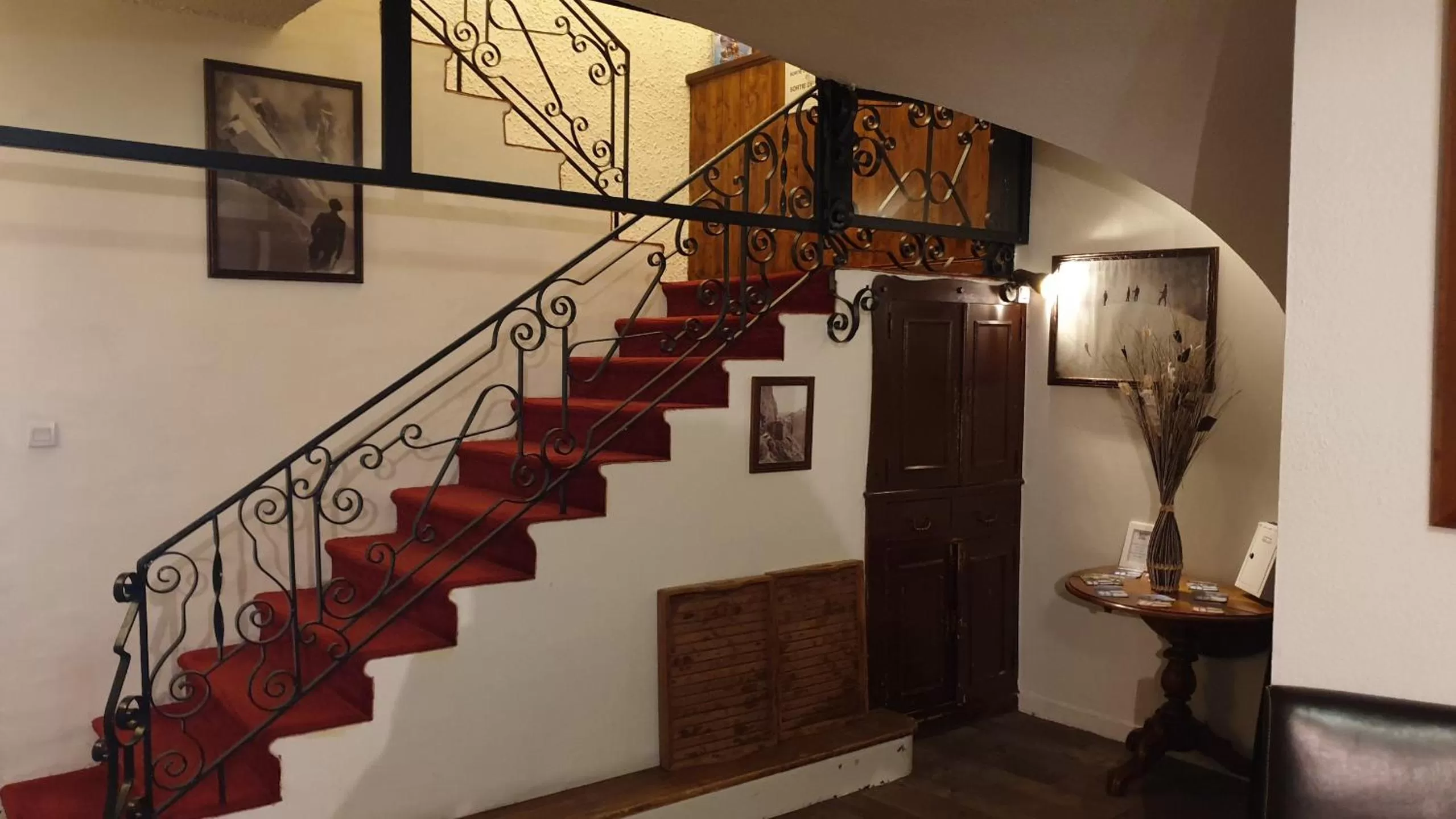 Lobby or reception in Auberge de Savoie