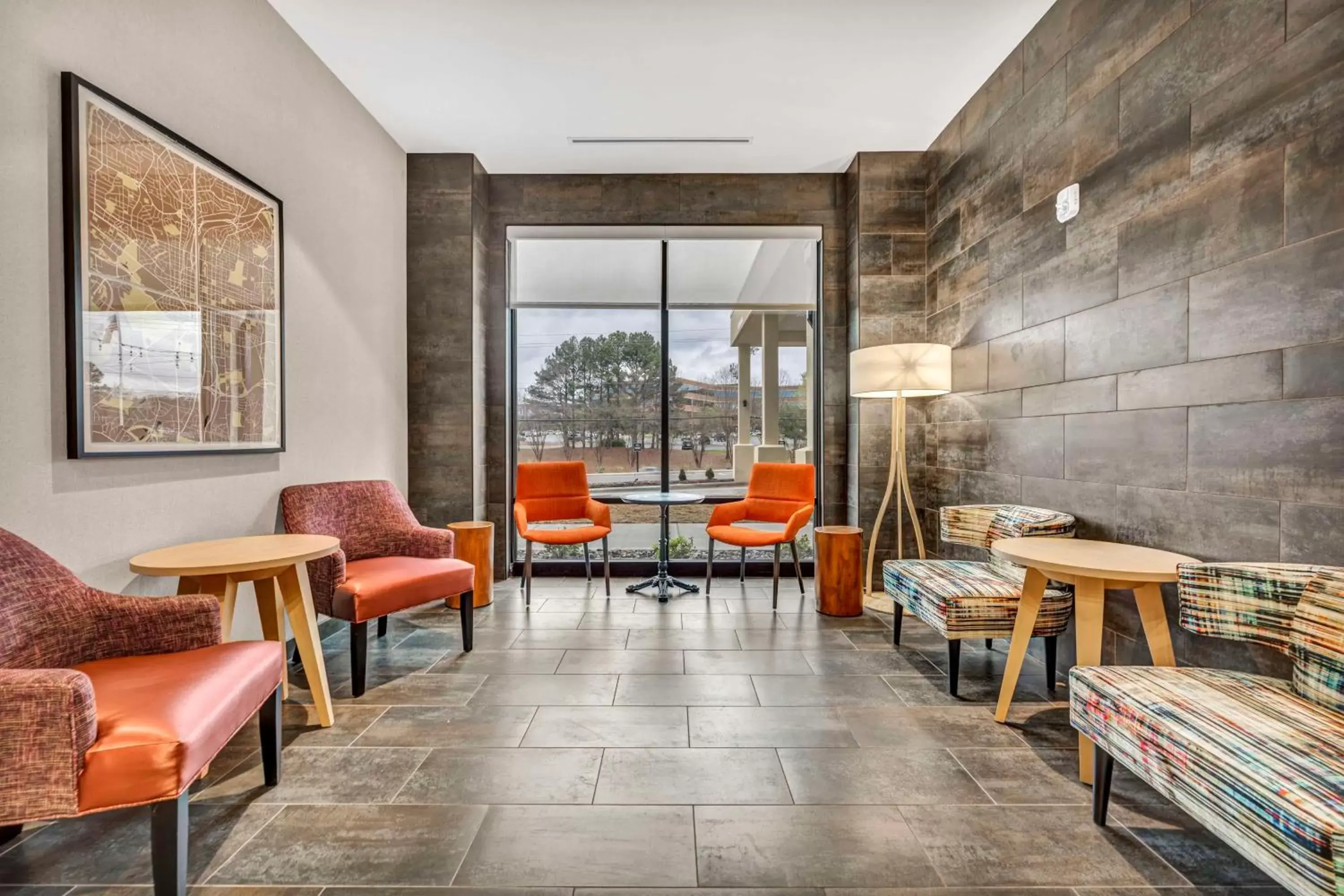 Lobby or reception in Home2 Suites By Hilton Raleigh State Arena Lobby or reception in Home2 Suites By Hilton Raleigh State Arena