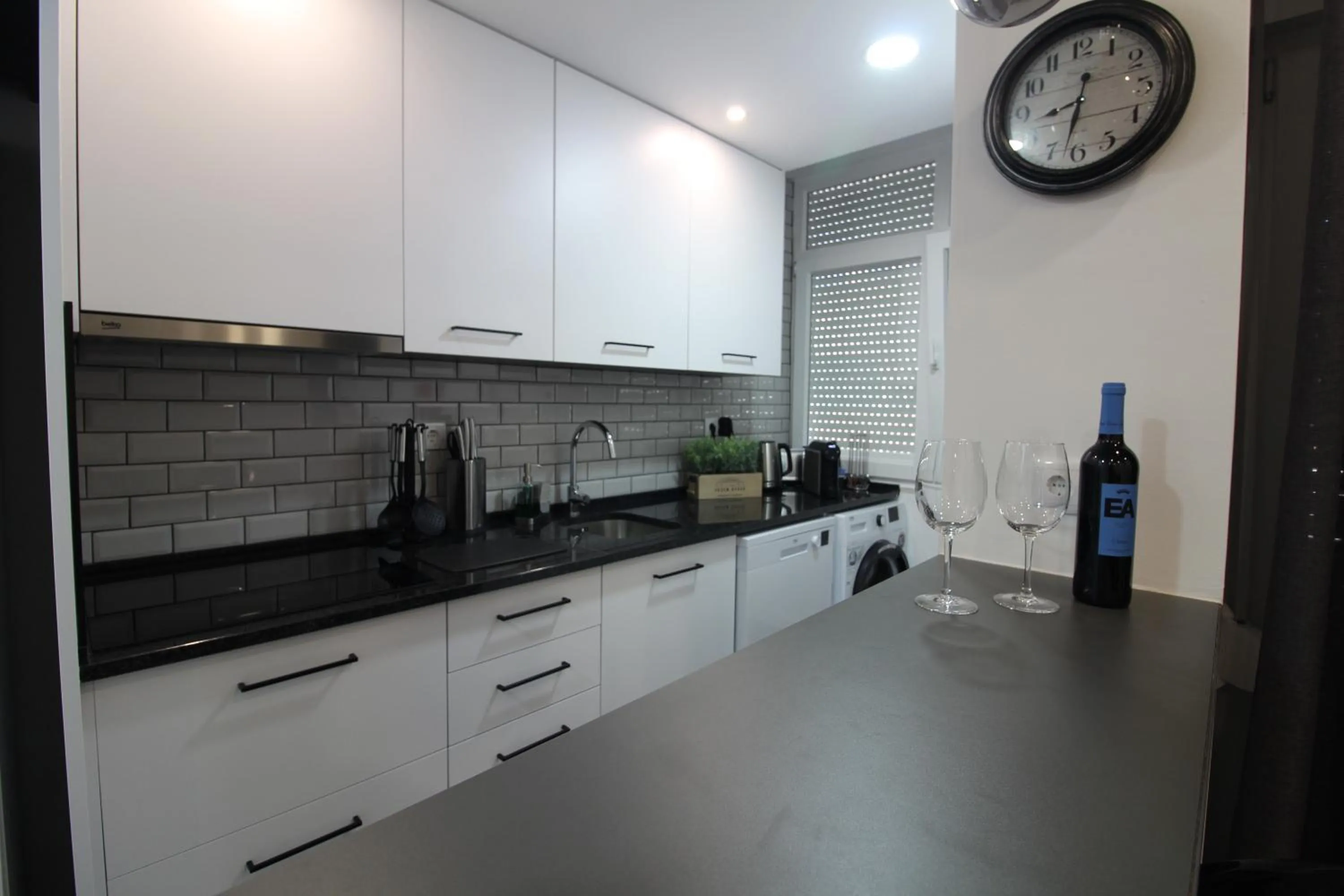 Kitchen or kitchenette in Varanda do Bonfim